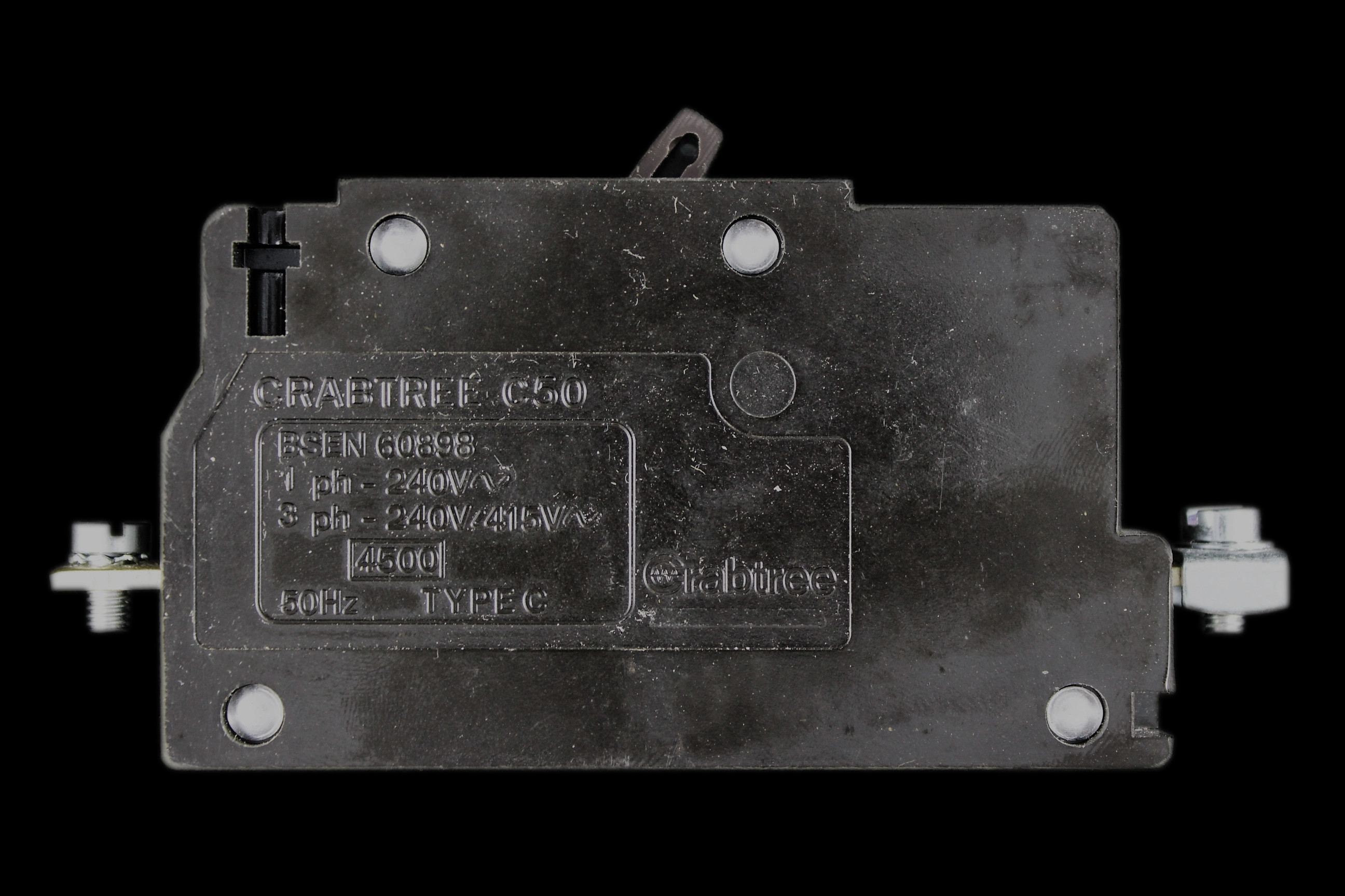 CRABTREE 5 AMP CURVE C 4.5kA MCB CIRCUIT BREAKER C50