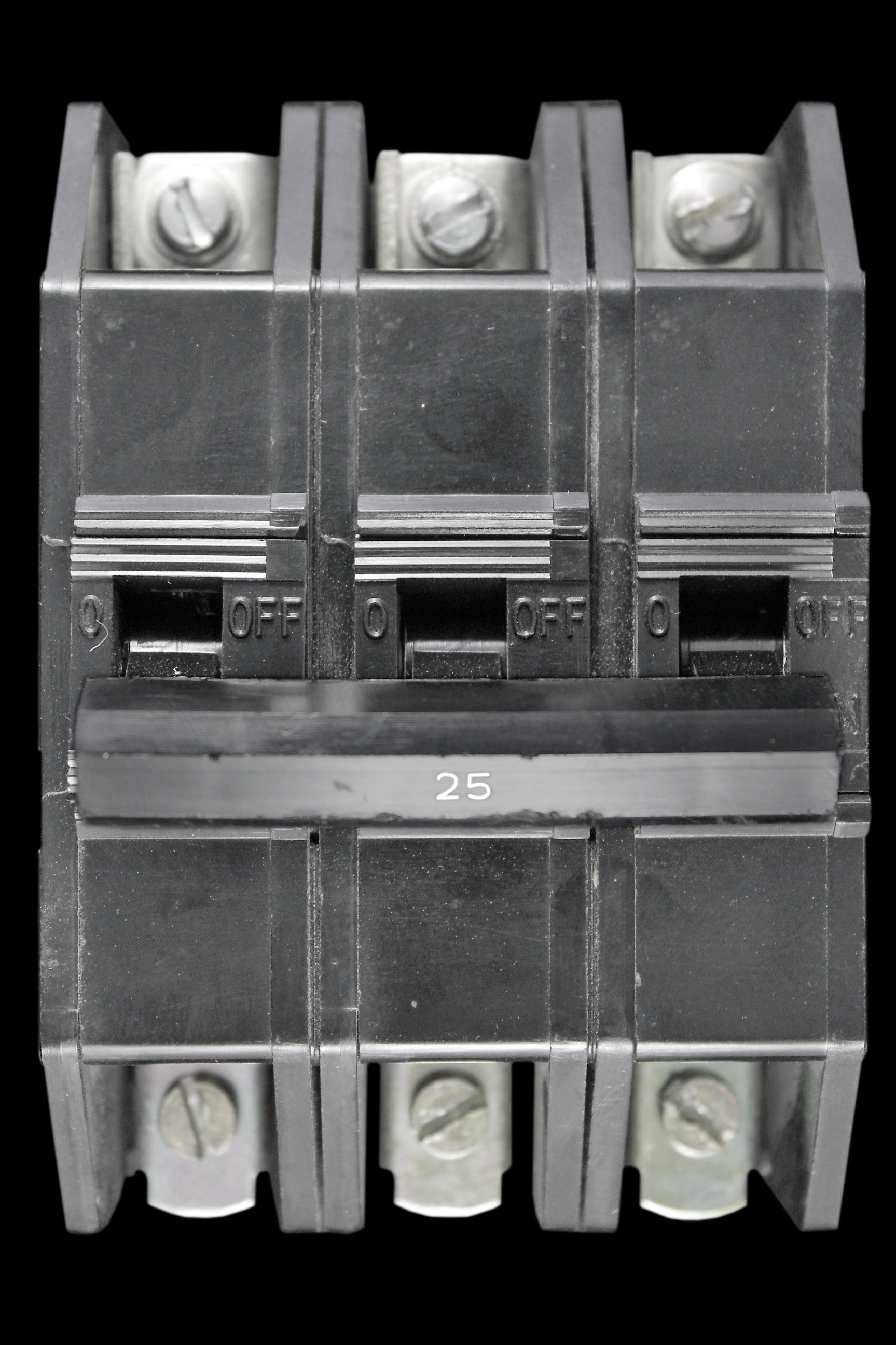 DORMAN SMITH 25 AMP M3 TRIPLE POLE MCB CIRCUIT BREAKER 500V LOADMASTER