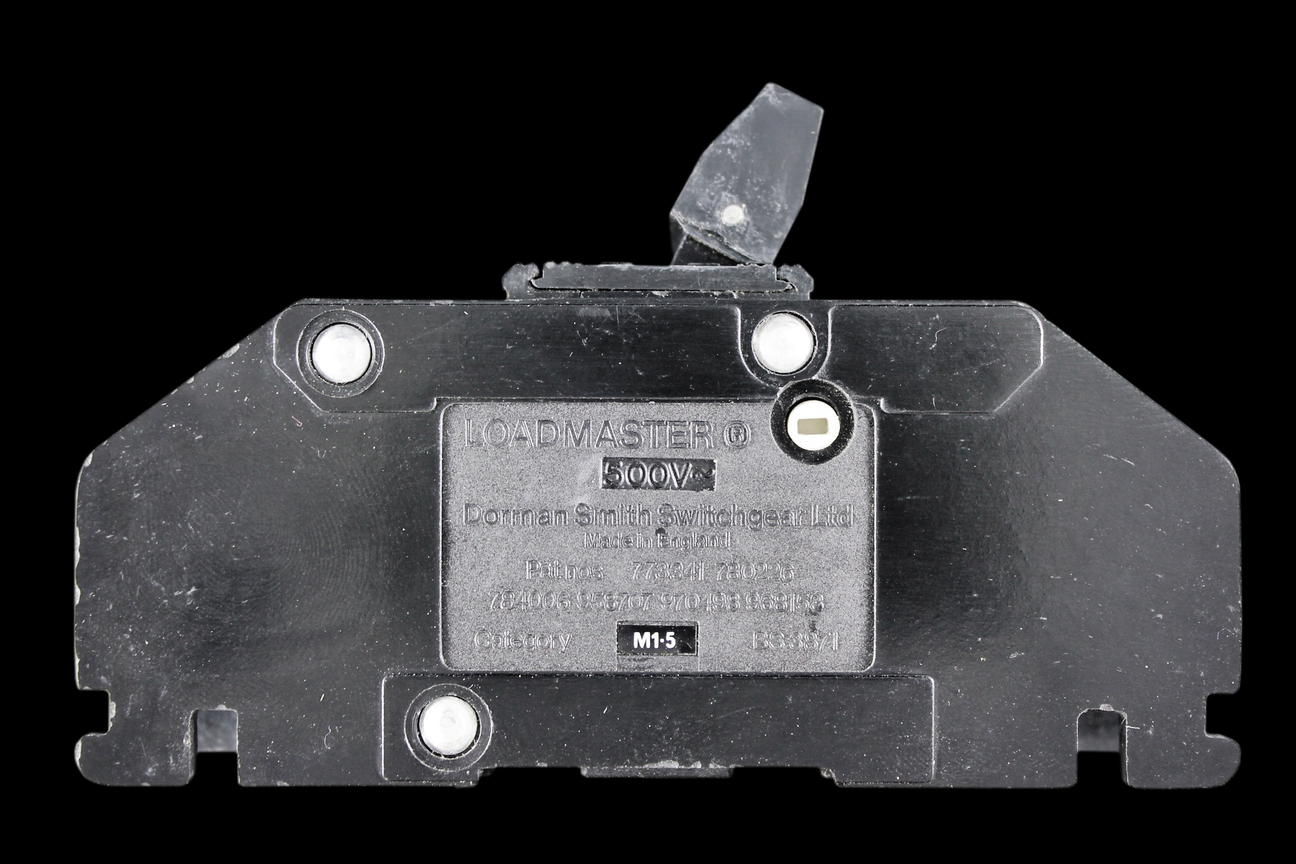 DORMAN SMITH 5 AMP M1.5 TRIPLE POLE MCB CIRCUIT BREAKER LOADMASTER