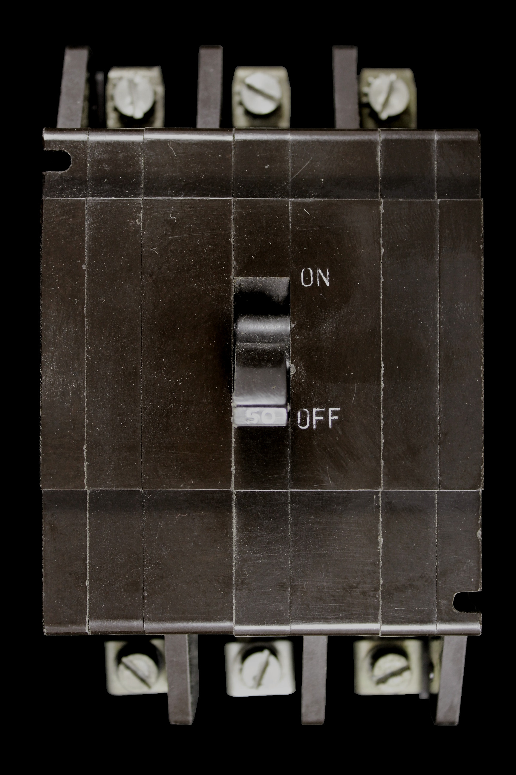 CRABTREE 50 AMP M4 TRIPLE POLE MCB CIRCUIT BREAKER C-50 C50