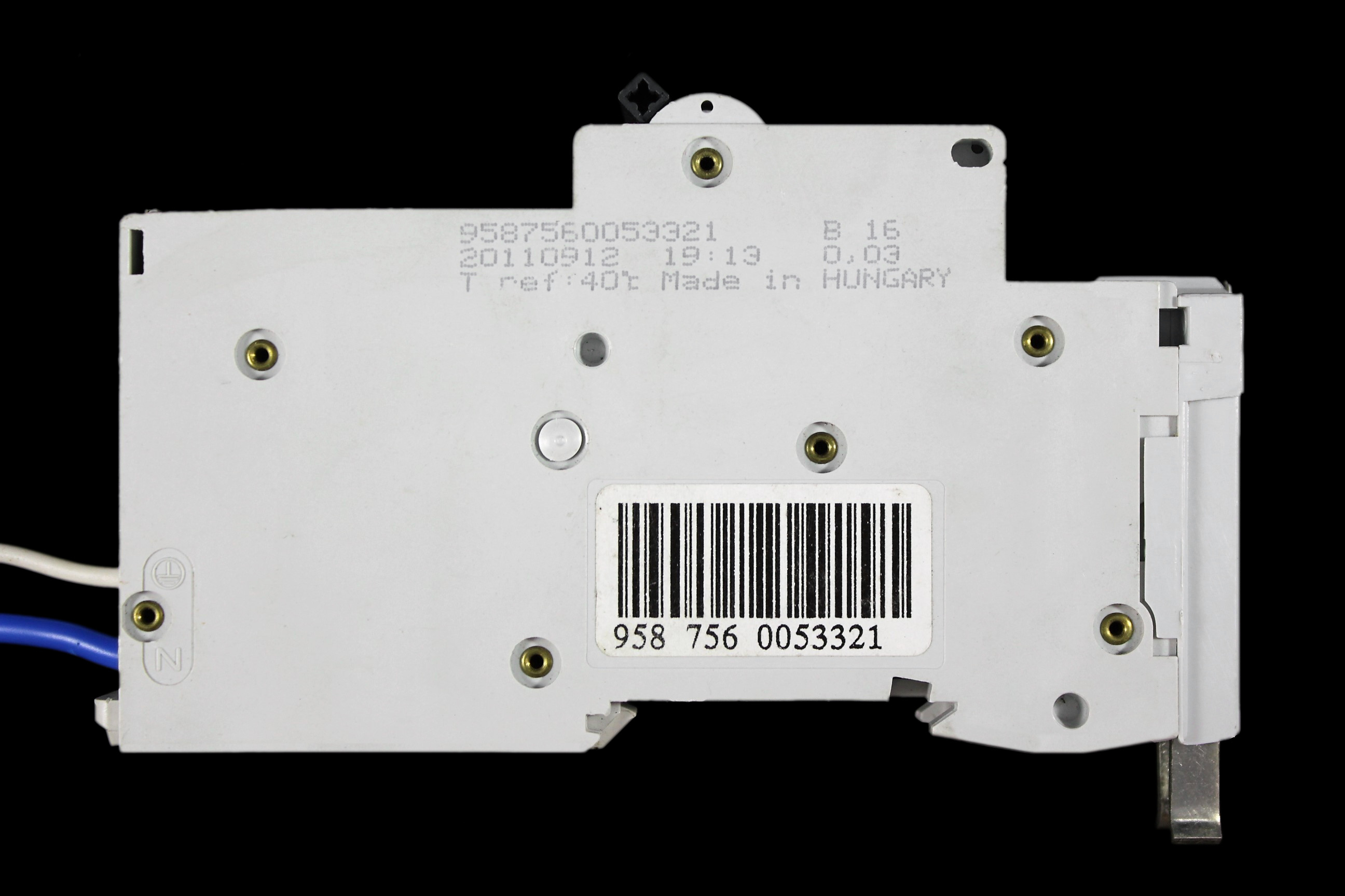 SQUARE D 16 AMP CURVE B 6kA 30mA RCBO TYPE AC SQOR 116B03