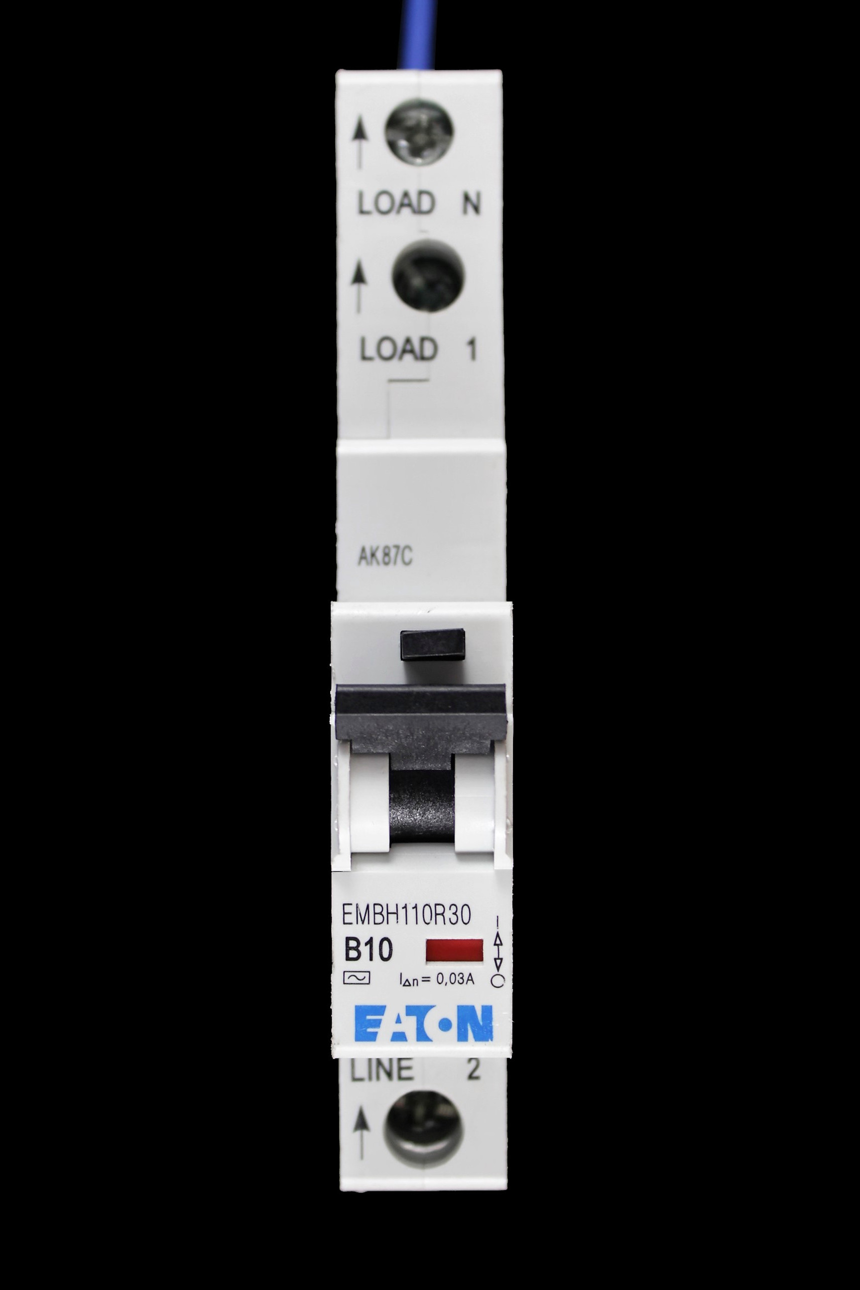 EATON 10 AMP CURVE B 10kA 30mA RCBO TYPE AC EMBH110R30
