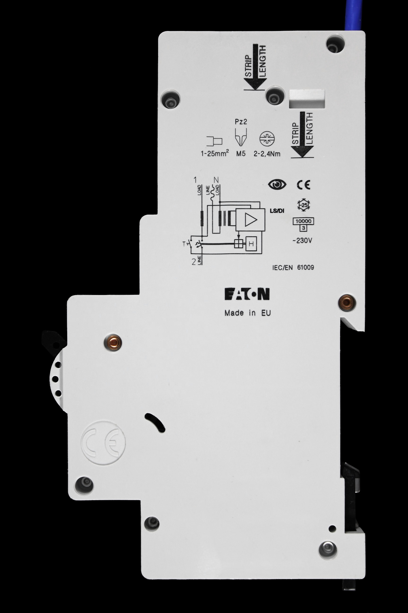 EATON 10 AMP CURVE B 10kA 30mA RCBO TYPE AC EMBH110R30