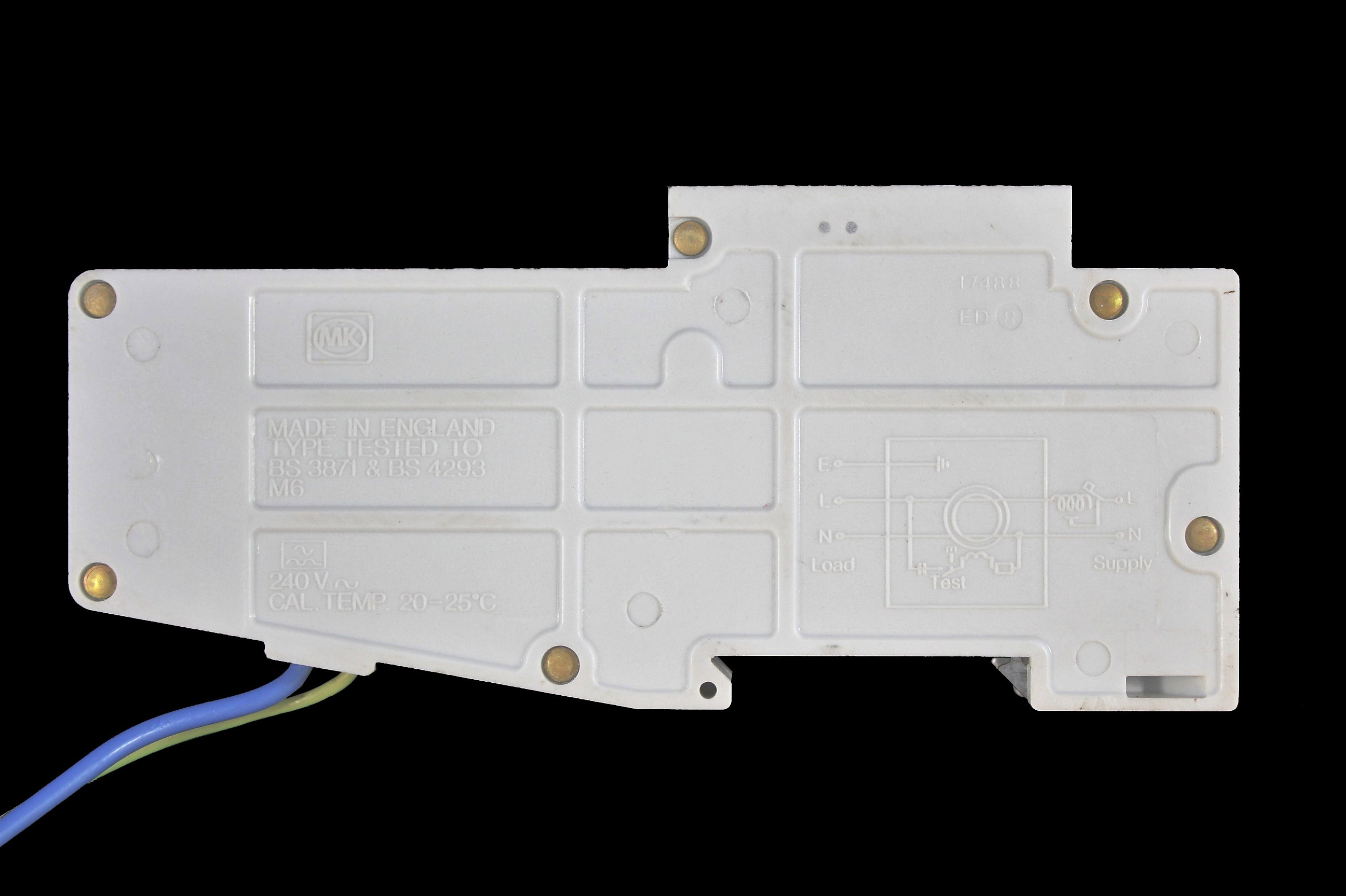 MK 32 AMP TYPE 2 M6 30mA RCBO RCD MCB LN 6330s