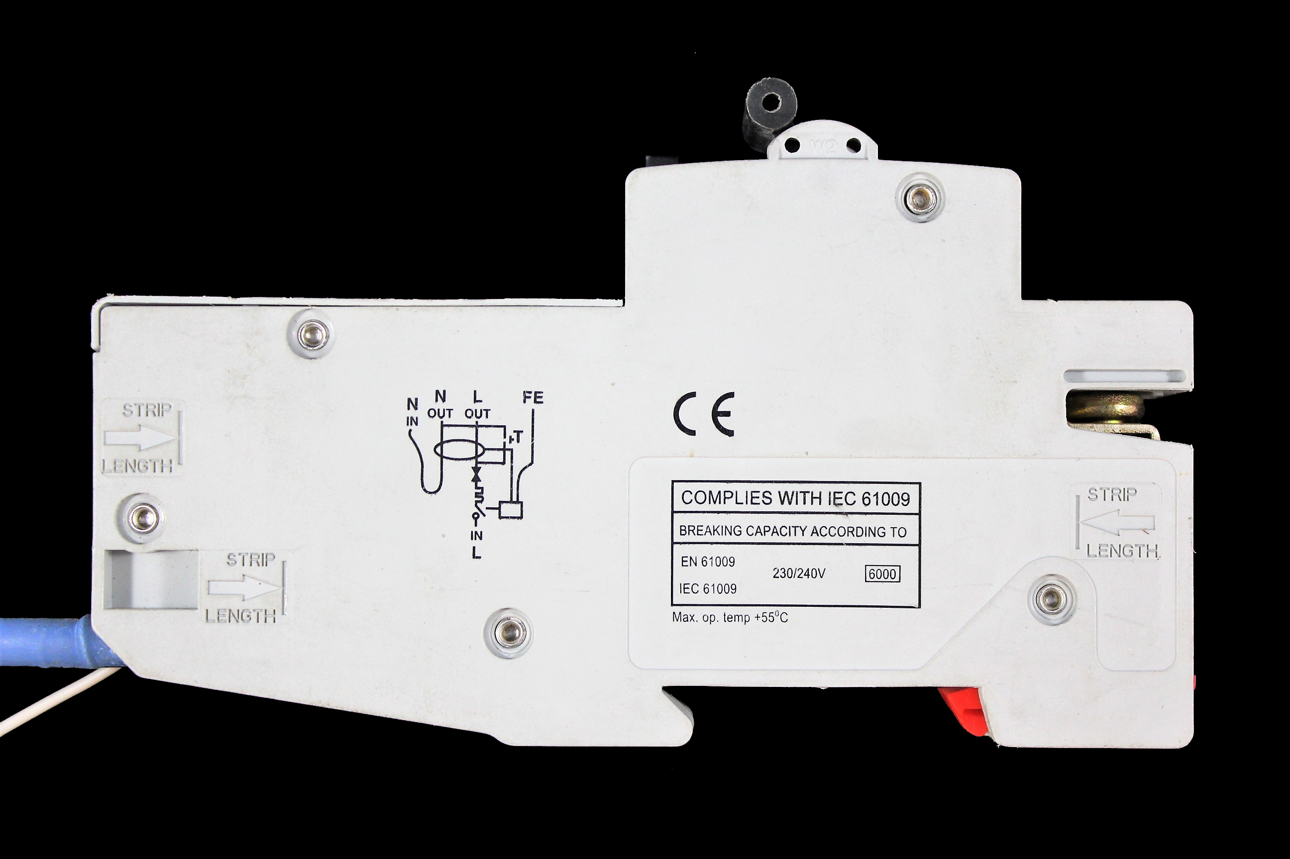 SECTOR 6 AMP CURVE B 6kA 30mA RCBO TYPE A SVRCBO6/B