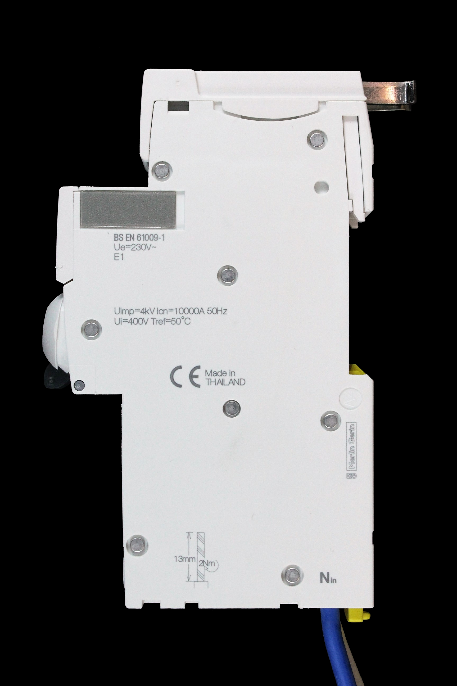 SCHNEIDER 16 AMP CURVE B 10kA 30mA RCBO TYPE A IKQE SEE116B03 A9D37816