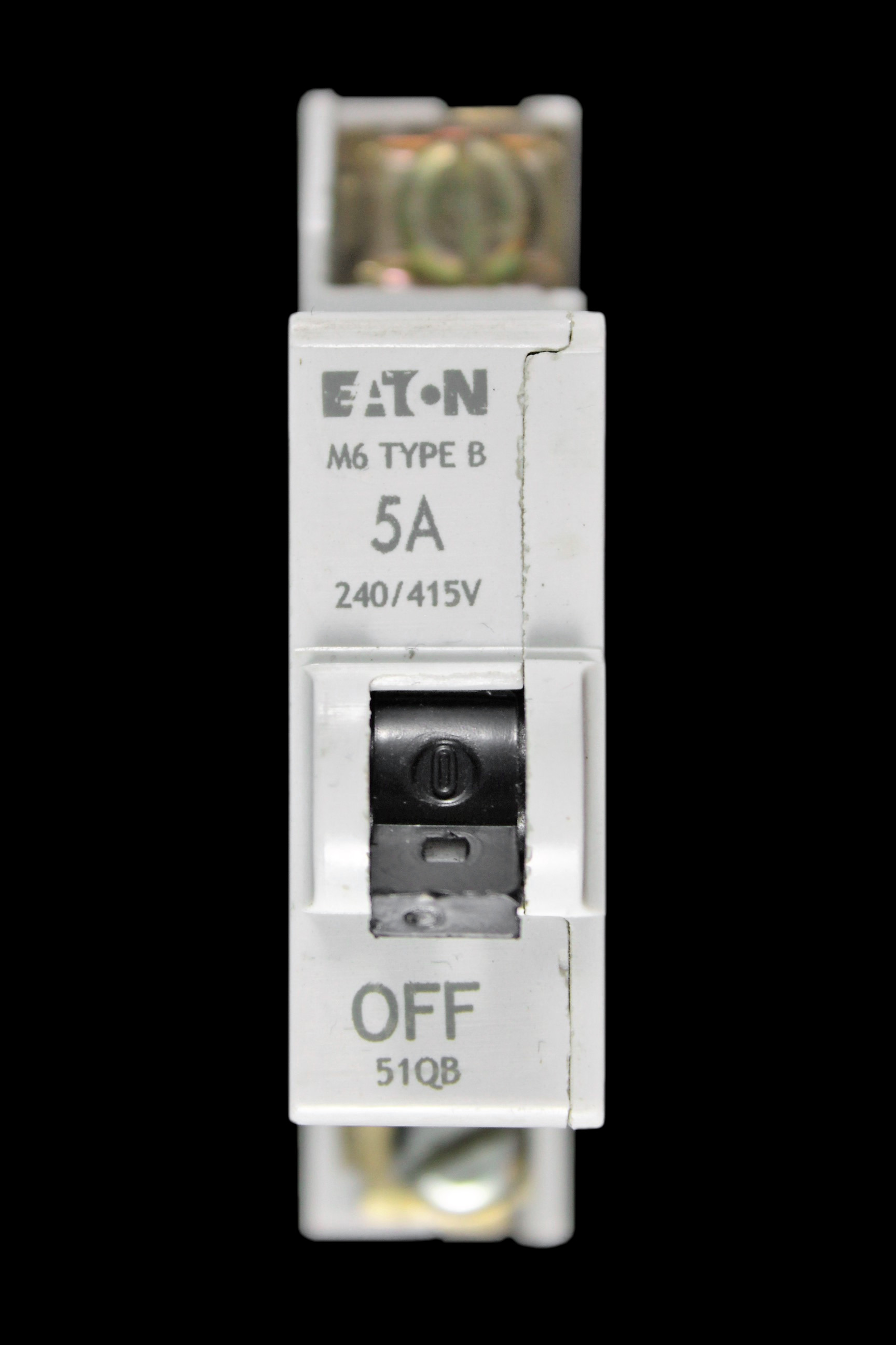 EATON 5 AMP CURVE B M6 MCB CIRCUIT BREAKER 51QB