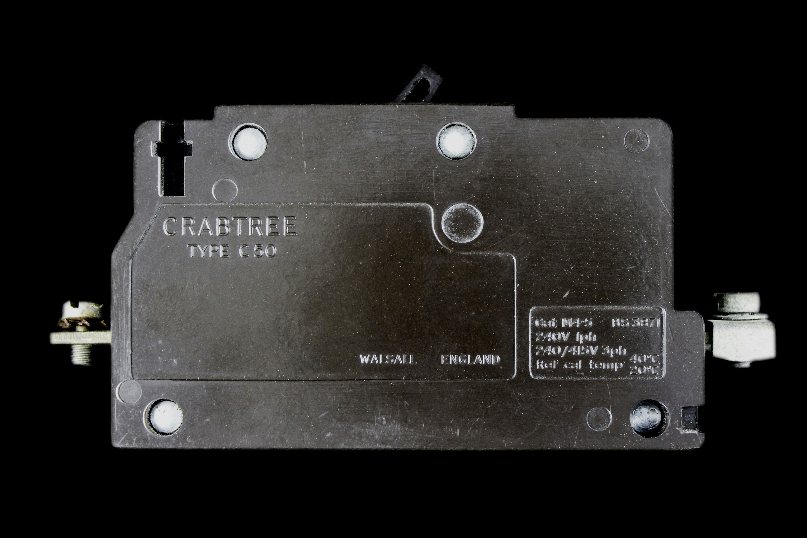 CRABTREE 20 AMP M4.5 MCB CIRCUIT BREAKER C50 C-50