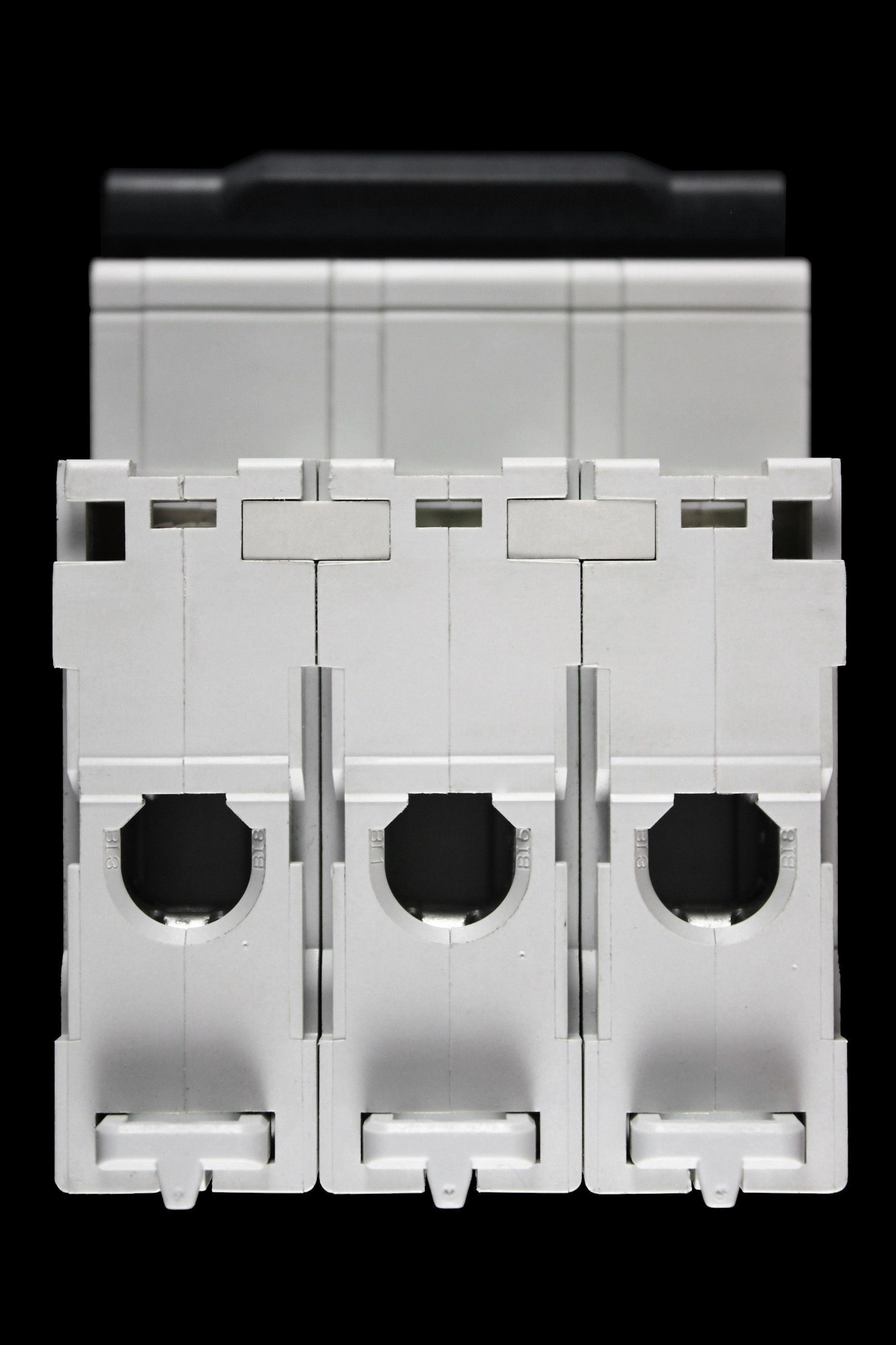 SQUARE D 25 AMP CURVE D 10kA TRIPLE POLE MCB CIRCUIT BREAKER KQ 10D325