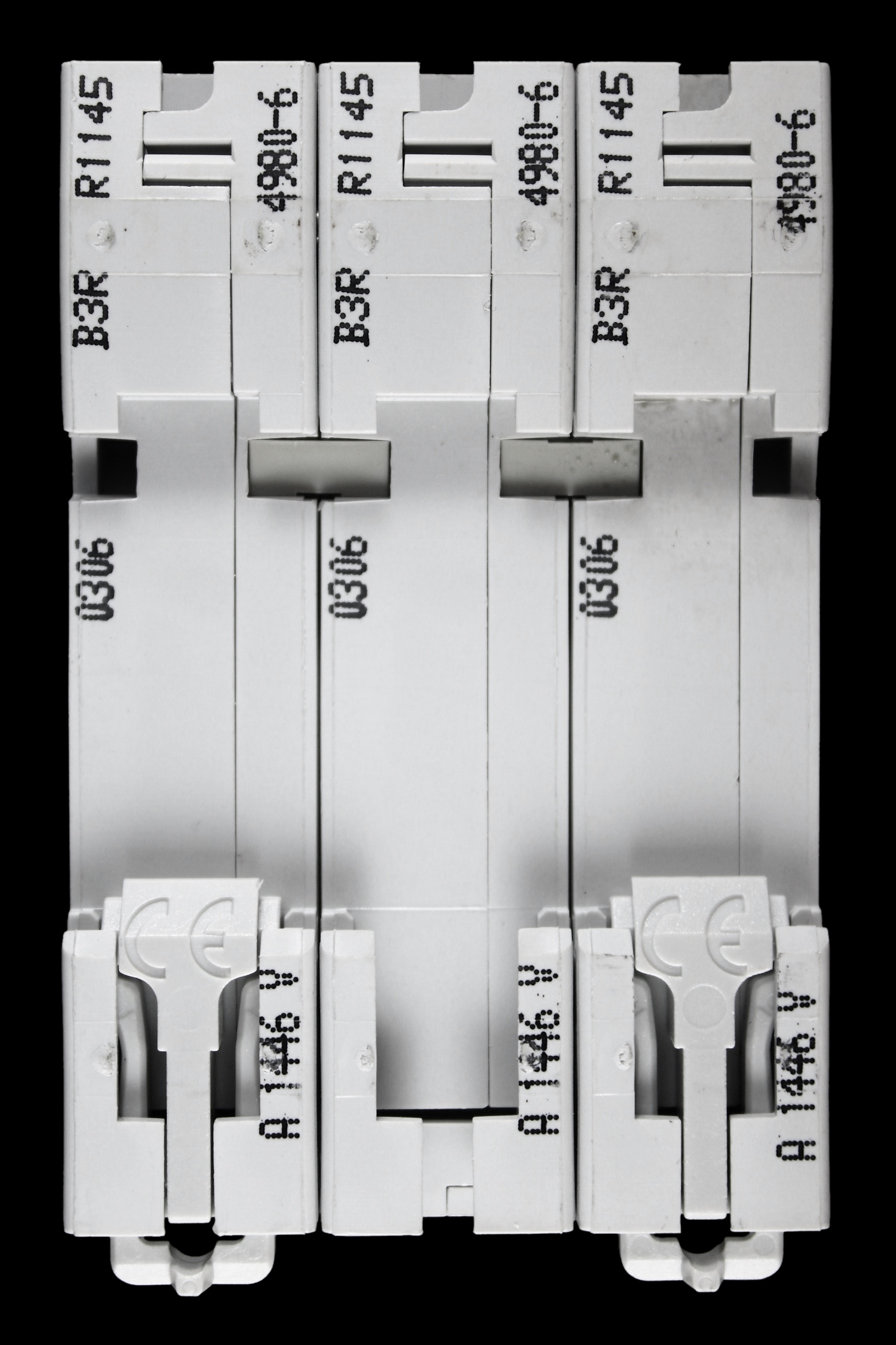 SCHNEIDER 10 AMP CURVE C 10kA TRIPLE POLE MCB CIRCUIT BREAKER 25672 C60HC