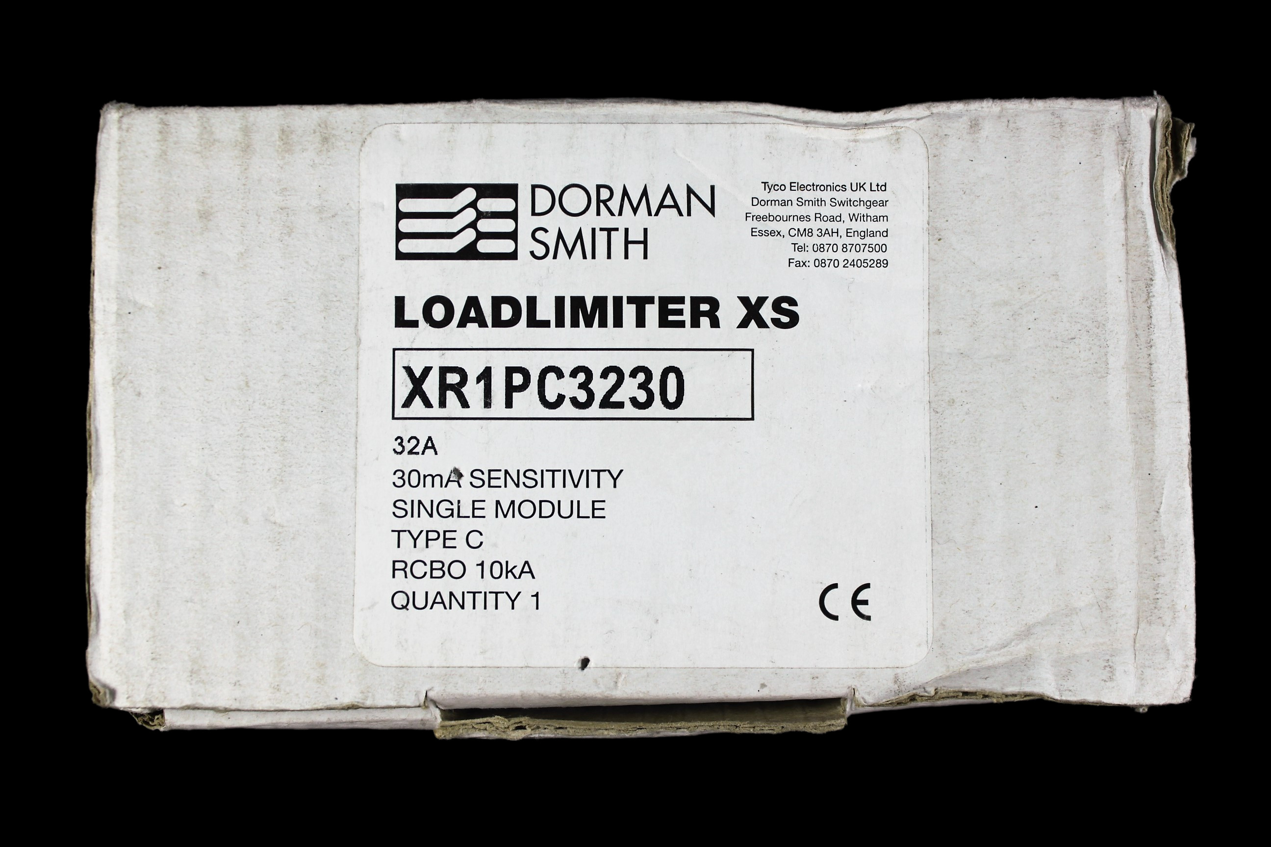 DORMAN SMITH 32 AMP CURVE C 10kA 30mA RCBO TYPE A XR1PC3230