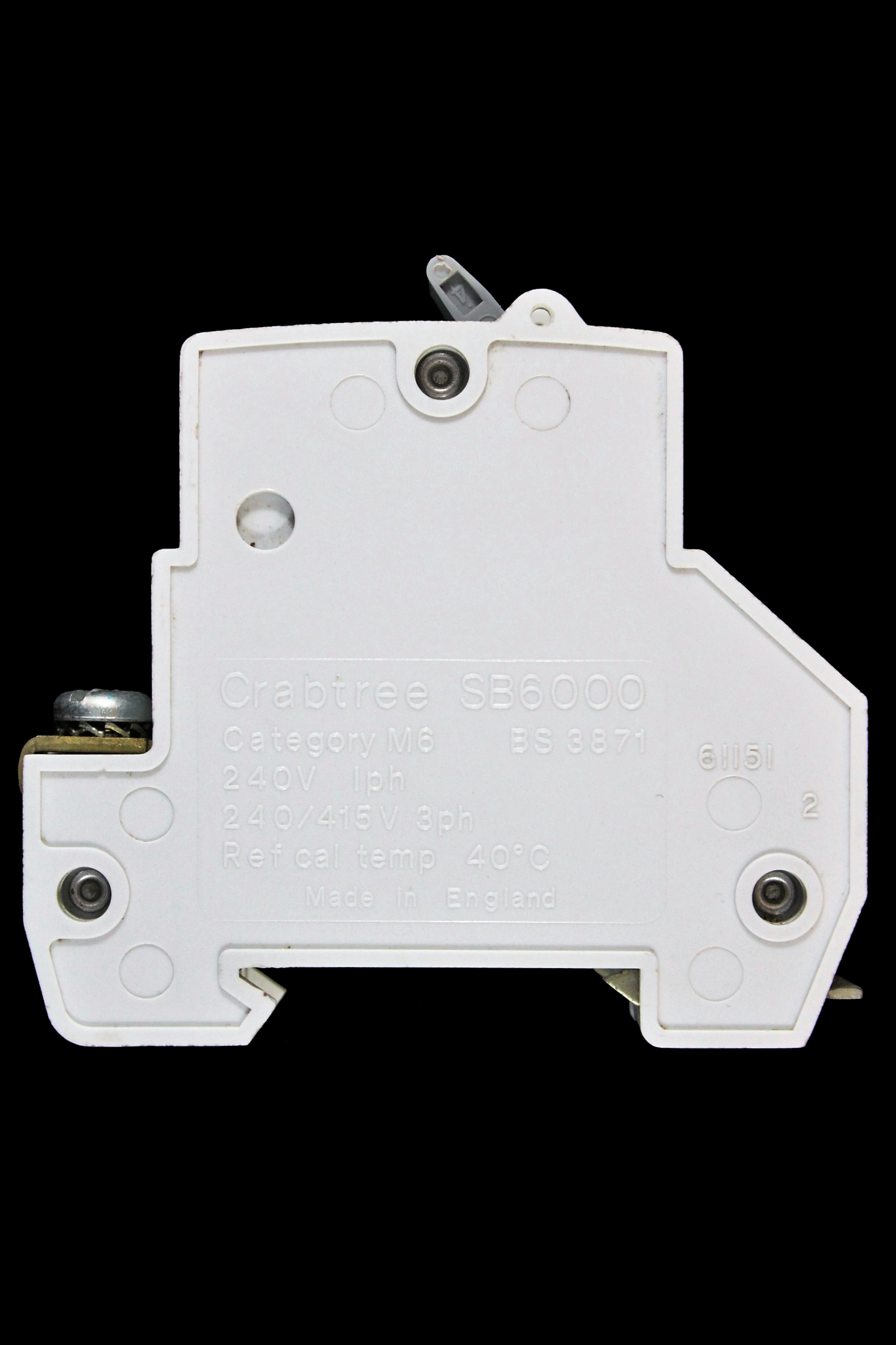 CRABTREE 6 AMP TYPE 1 M6 MCB CIRCUIT BREAKER SB6000