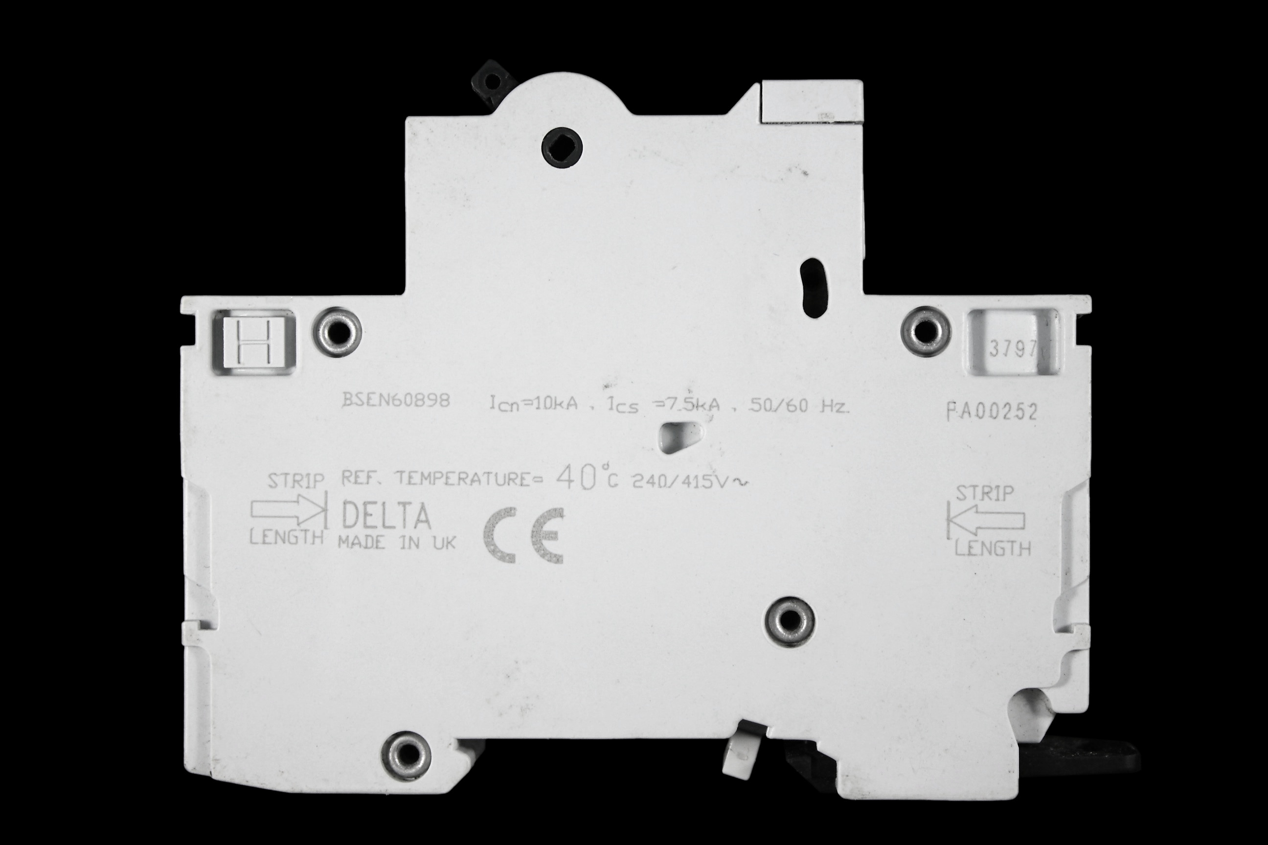 BILL 63 AMP CURVE B 10kA MCB CIRCUIT BREAKER THB631