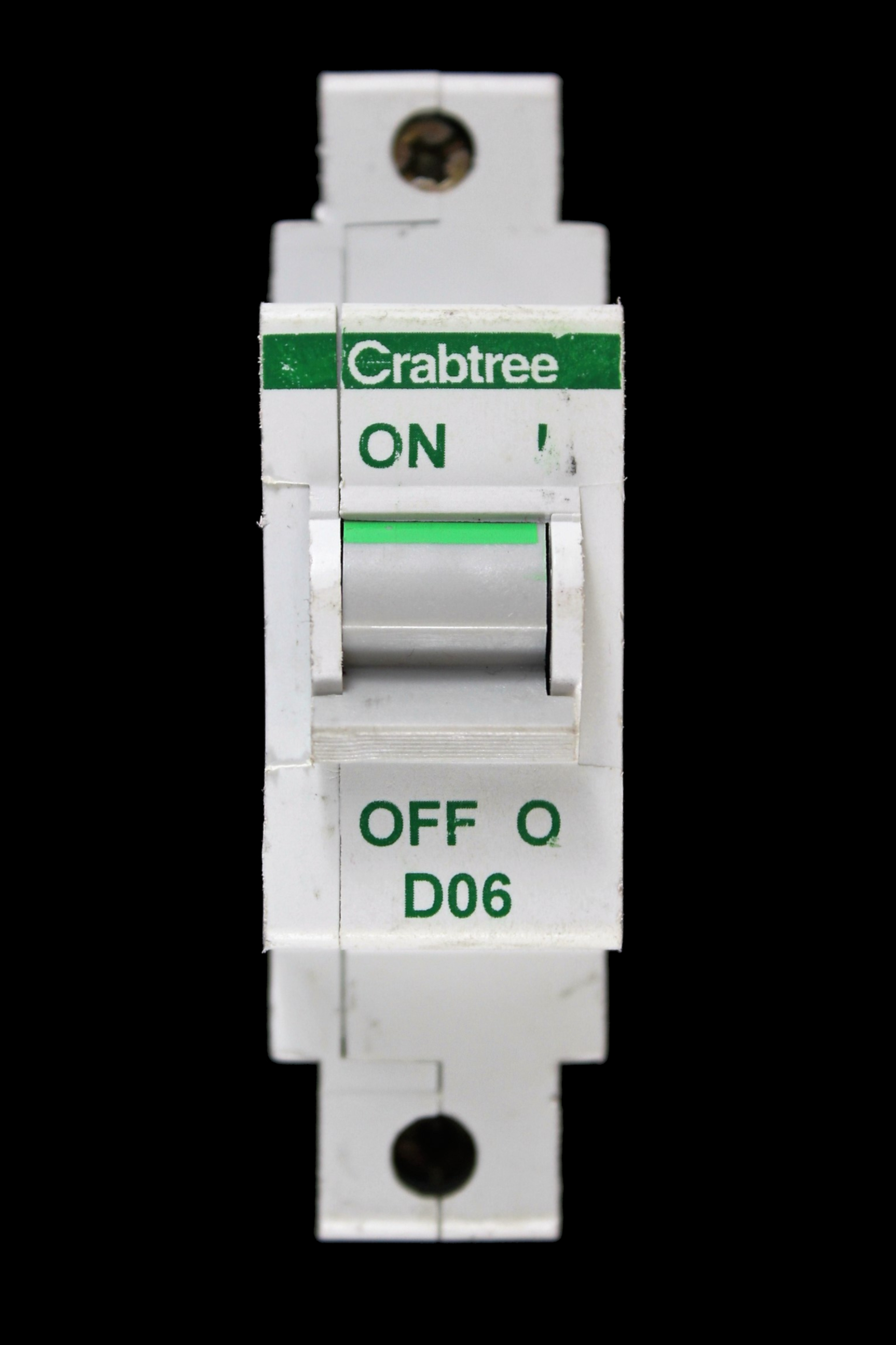 CRABTREE 6 AMP CURVE D M9 MCB CIRCUIT BREAKER POLESTAR