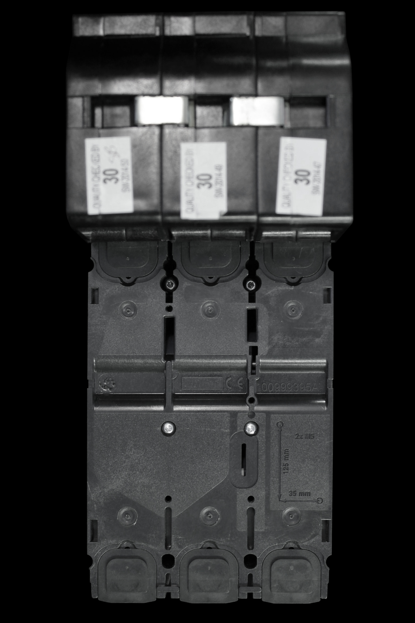 SCHNEIDER 100 AMP 36kA TRIPLE POLE MCCB MGP1003XE2