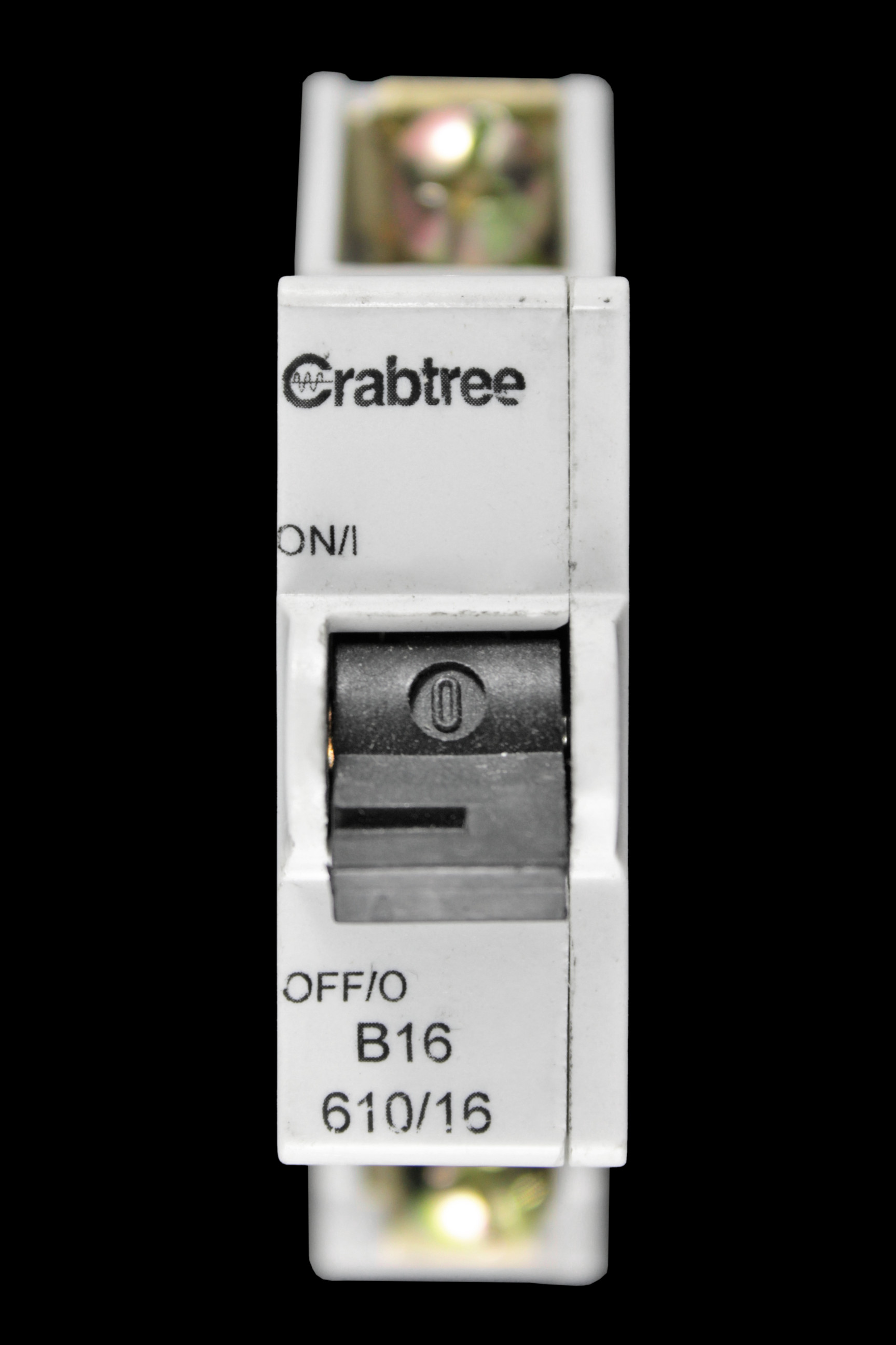 CRABTREE 16 AMP CURVE B 6kA MCB CIRCUIT BREAKER 610/16 STOTZ