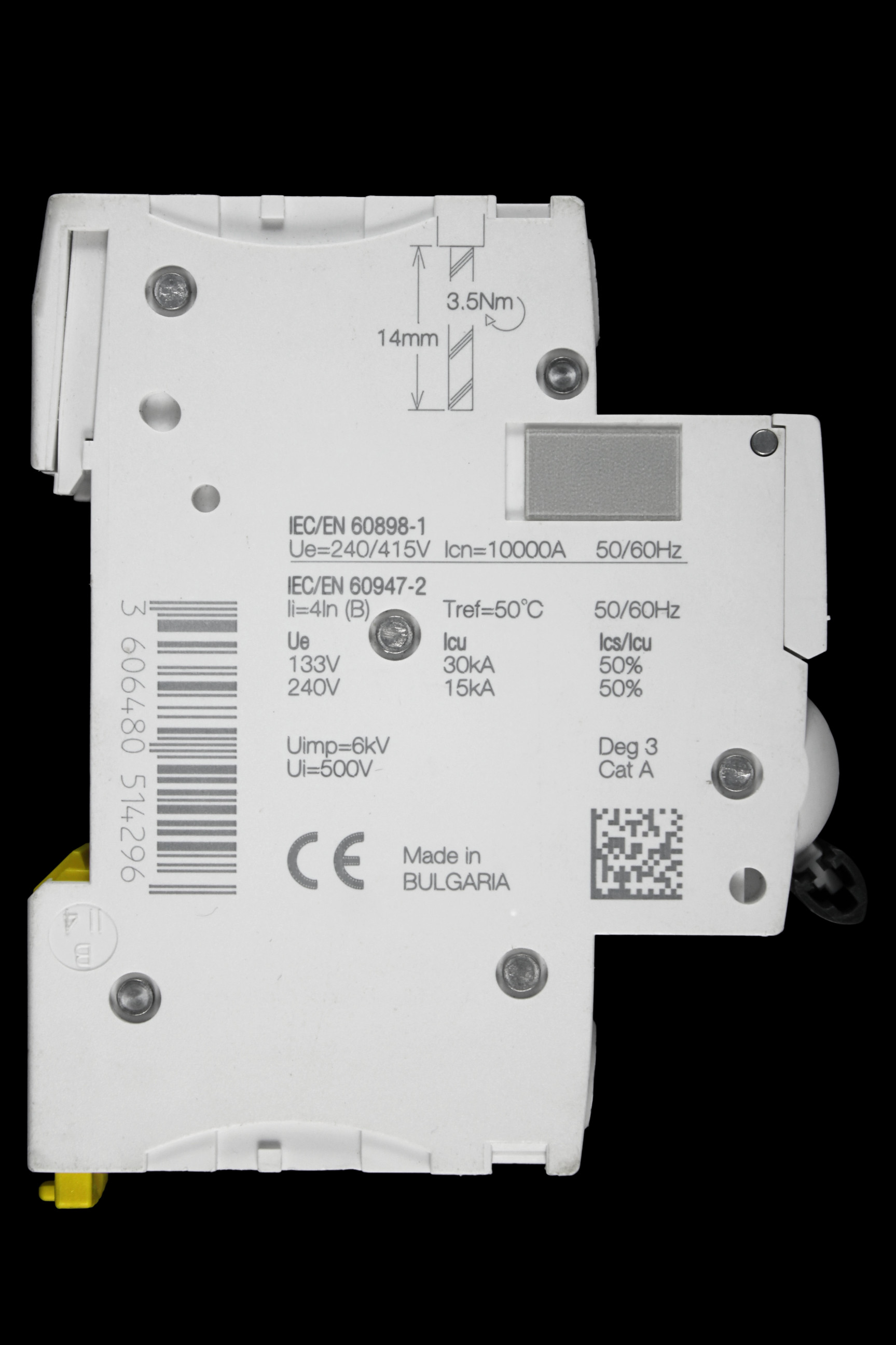 SCHNEIDER 40 AMP CURVE B 10kA MCB CIRCUIT BREAKER A9F53140 IC60H