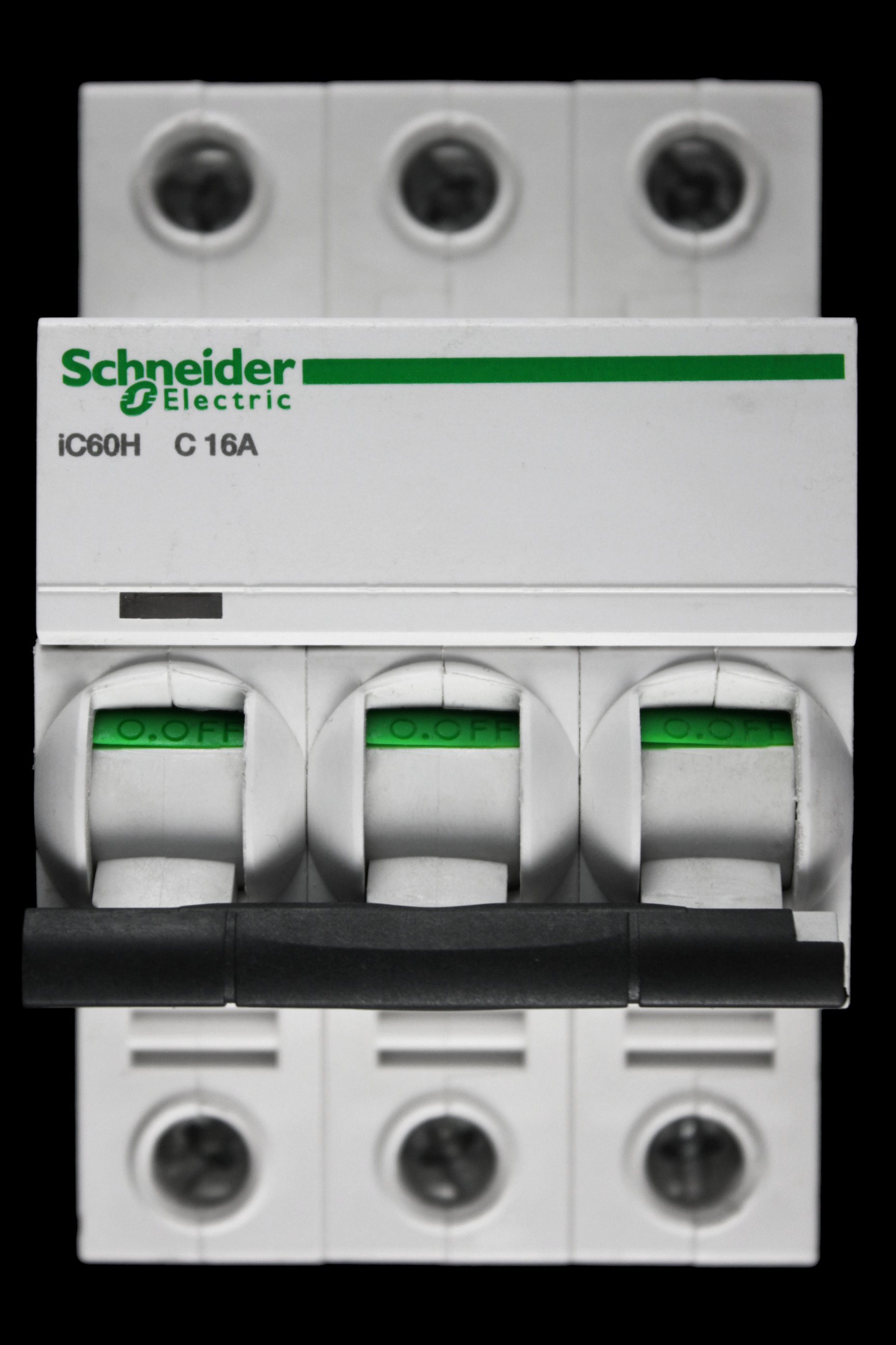 SCHNEIDER 16 AMP CURVE C 10kA TRIPLE POLE MCB CIRCUIT BREAKER A9F54316 IC60H