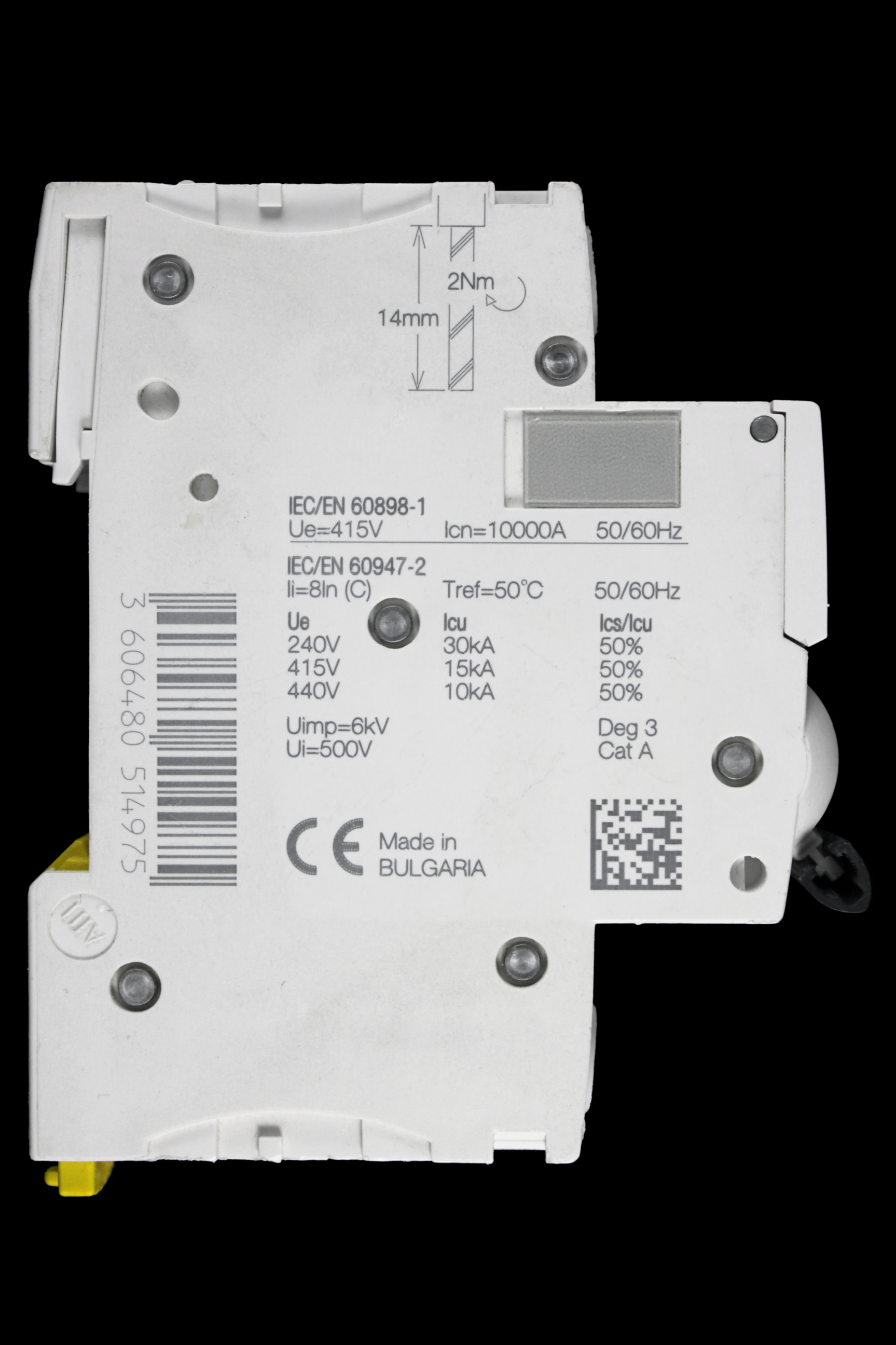 SCHNEIDER 16 AMP CURVE C 10kA TRIPLE POLE MCB CIRCUIT BREAKER A9F54316 IC60H