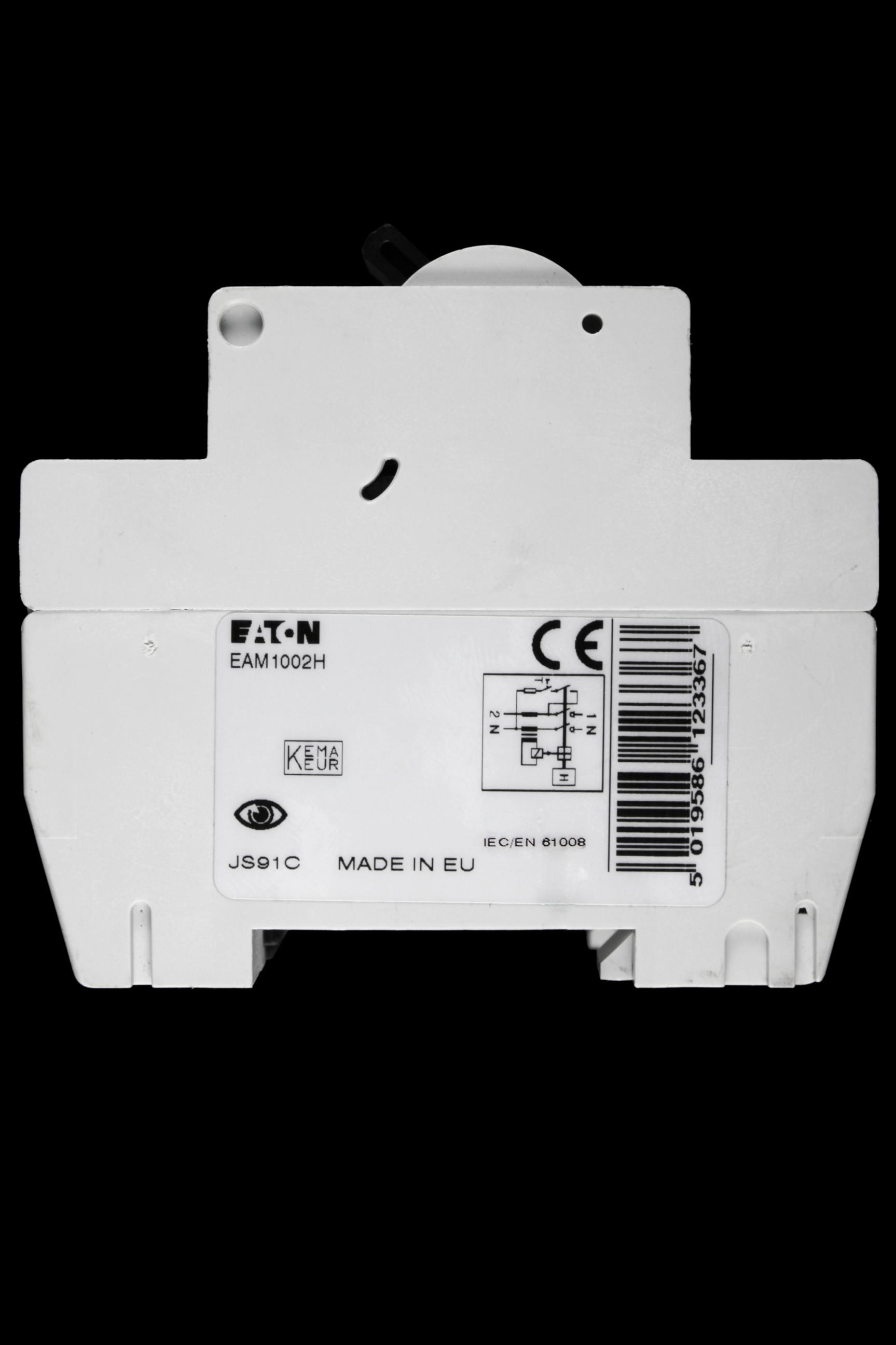 EATON 100 AMP 30mA DOUBLE POLE RCD TYPE AC EAM1002H
