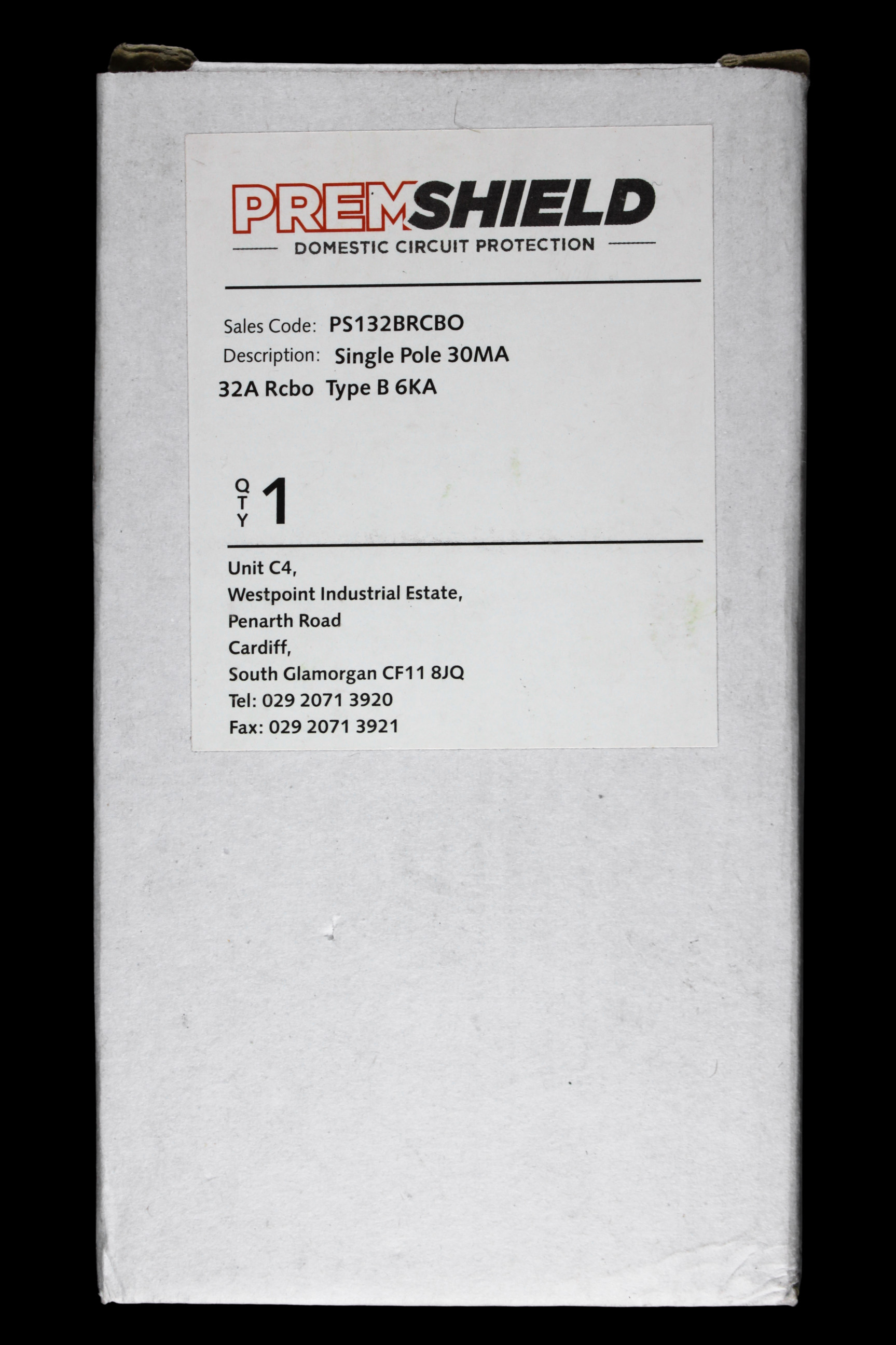 PREMSHIELD 32 AMP CURVE B 6kA 30mA RCBO PS132BRCBO