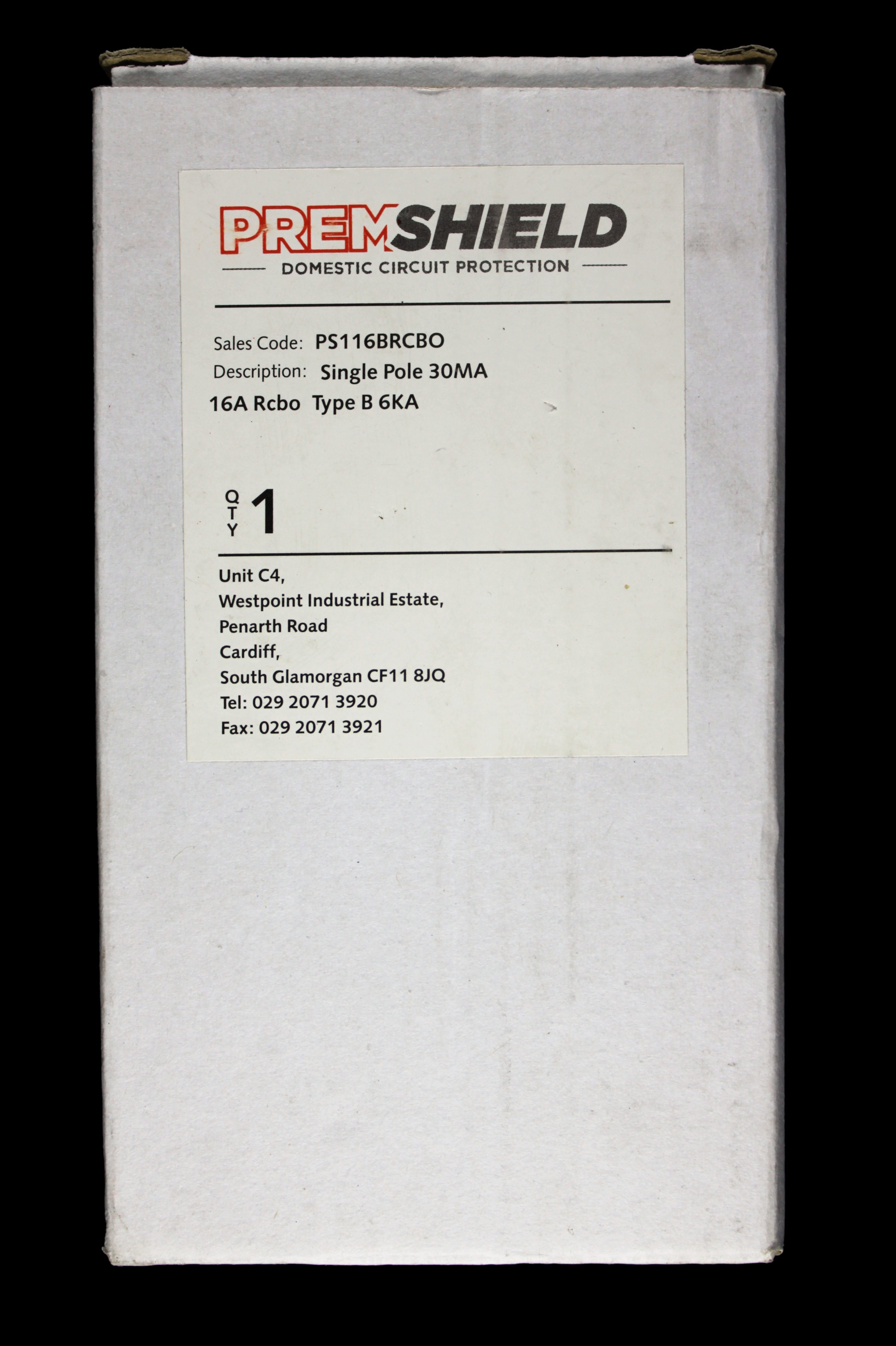 PREMSHIELD 16 AMP CURVE B 6kA 30mA RCBO PS116BRCBO