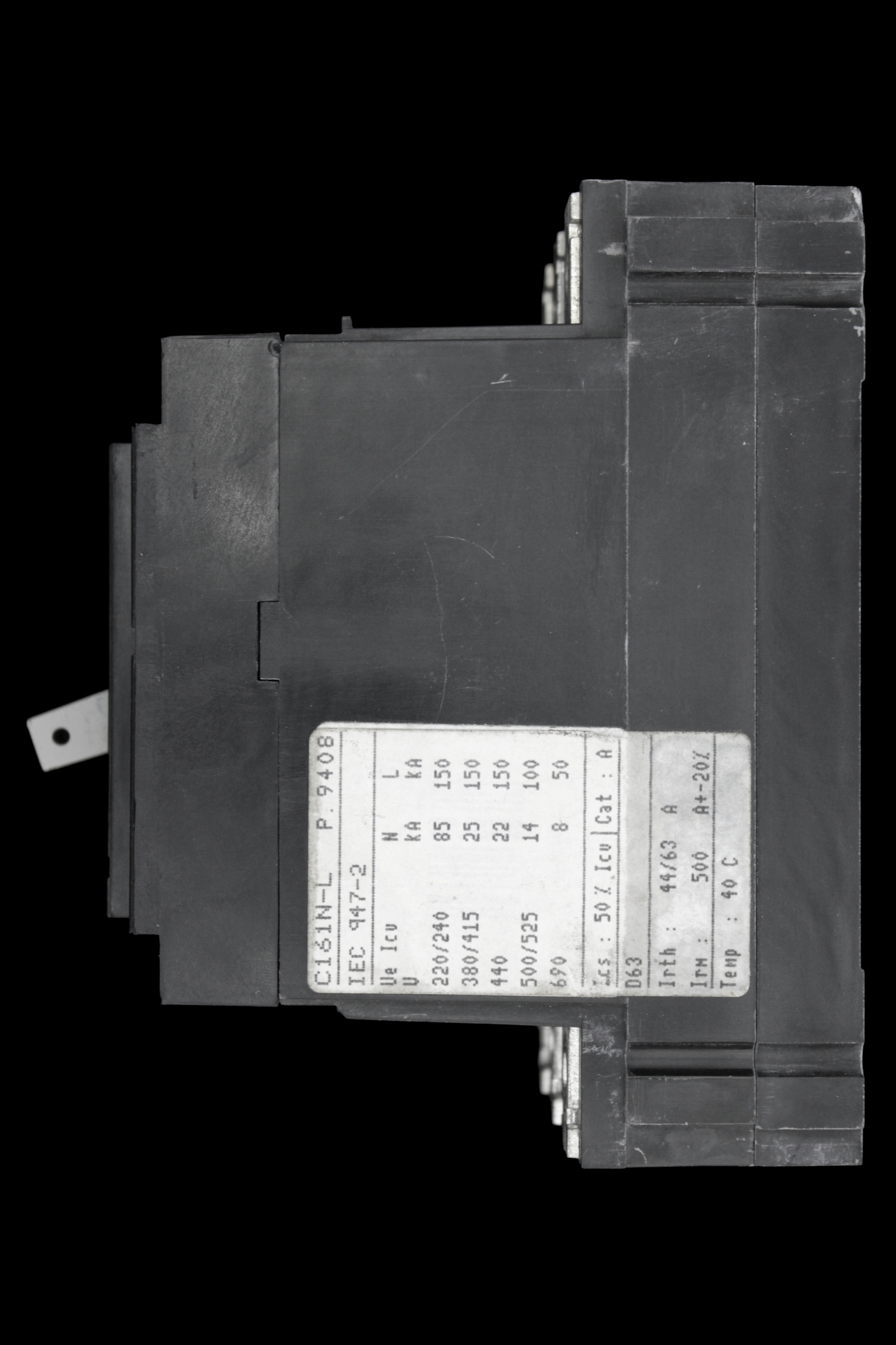 MERLIN GERIN 63 AMP 25kA TRIPLE POLE MCCB C161N