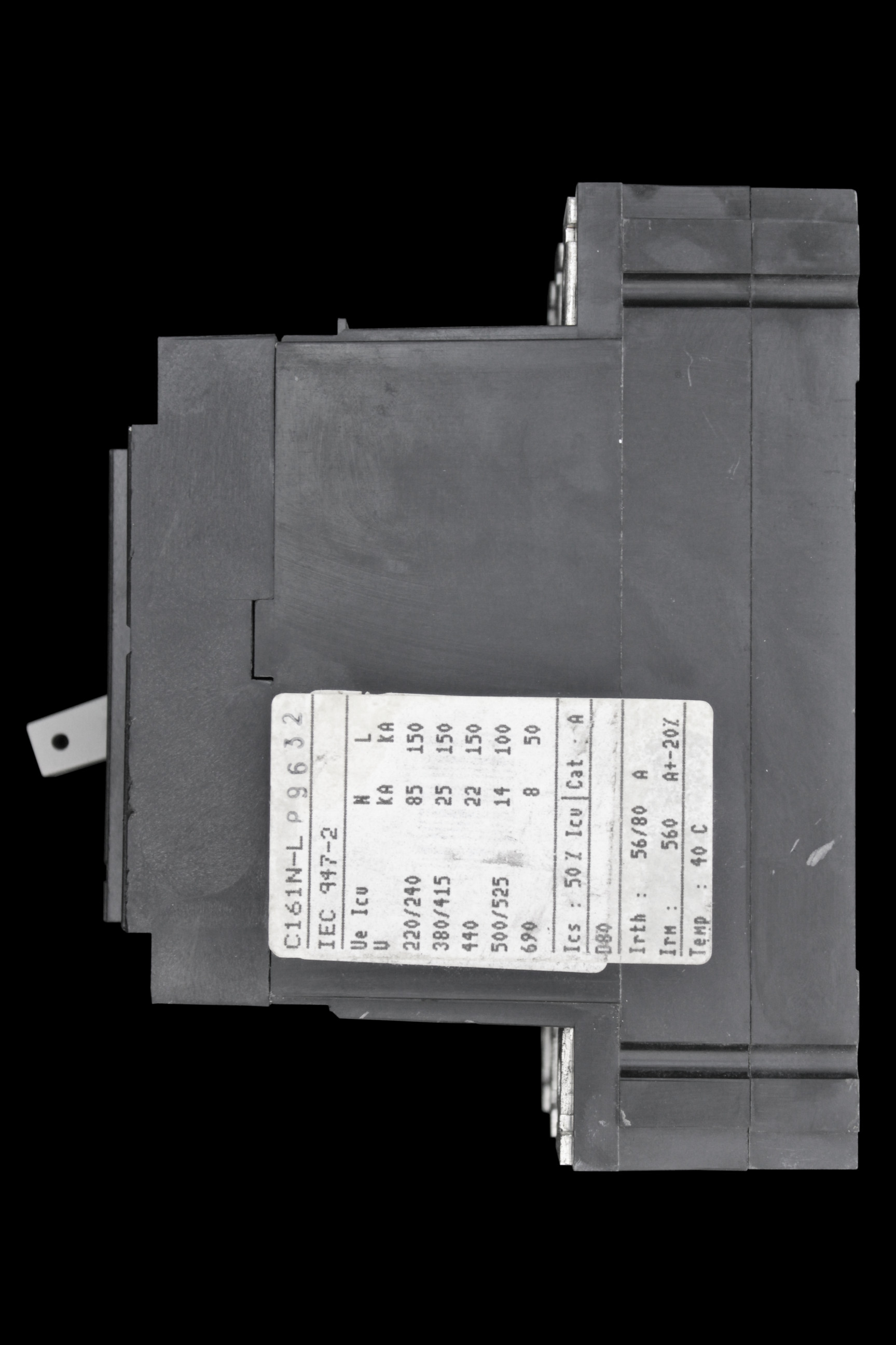 MERLIN GERIN 80 AMP 25kA TRIPLE POLE MCCB C161N