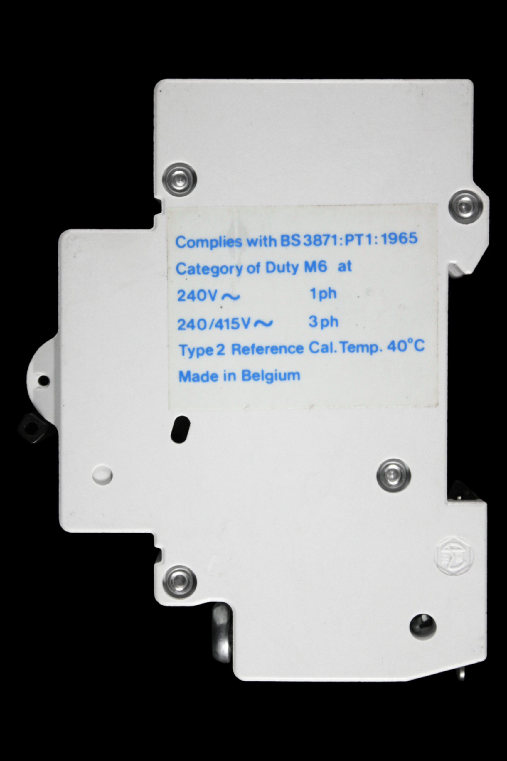 GEC VYNCKIER 20 AMP TYPE 2 M6 MCB CIRCUIT BREAKER S20