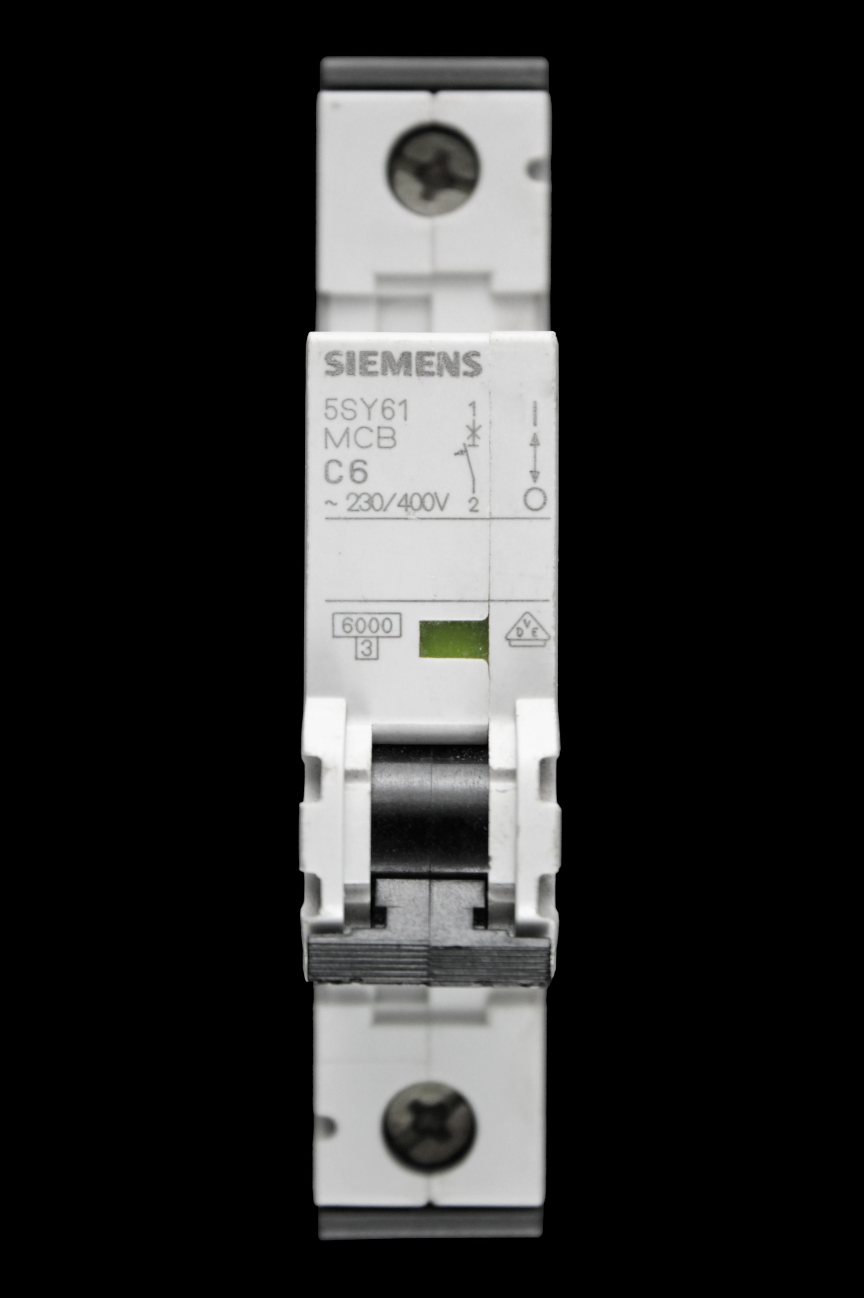 SIEMENS 6 AMP CURVE C 6kA MCB CIRCUIT BREAKER 5SY6106-7 5SY61
