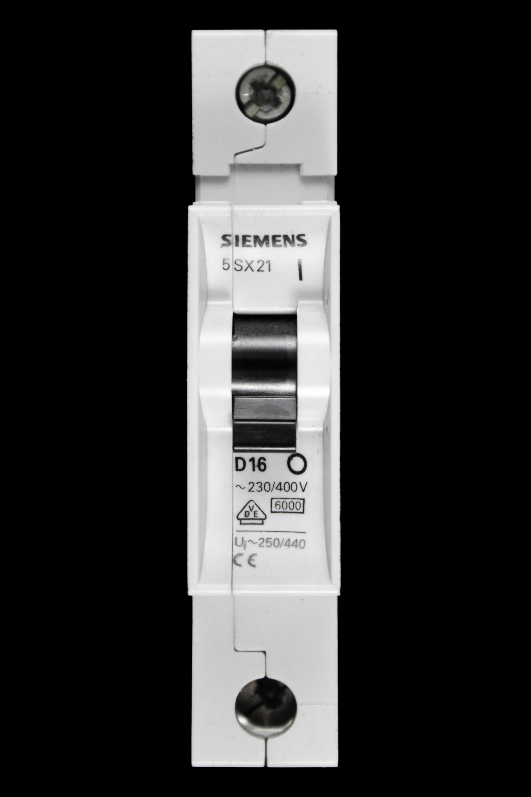 SIEMENS 16 AMP CURVE D 6kA MCB CIRCUIT BREAKER 5SX21 5SX2