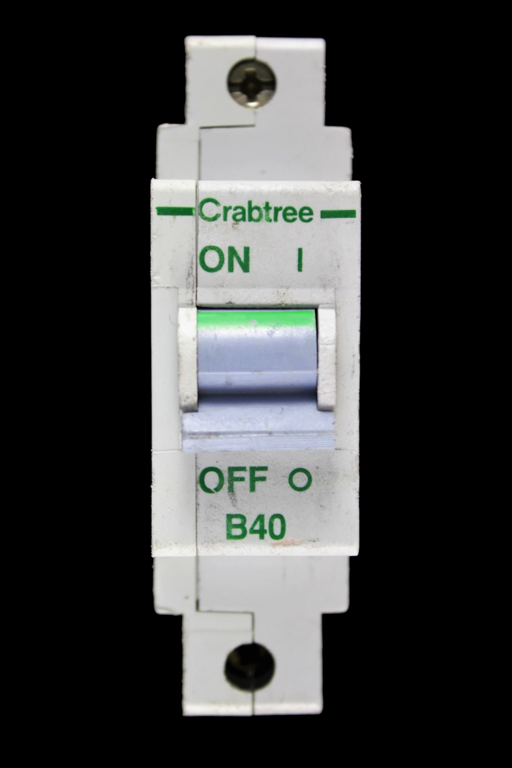 CRABTREE 40 AMP CURVE B 16kA MCB CIRCUIT BREAKER POLESTAR