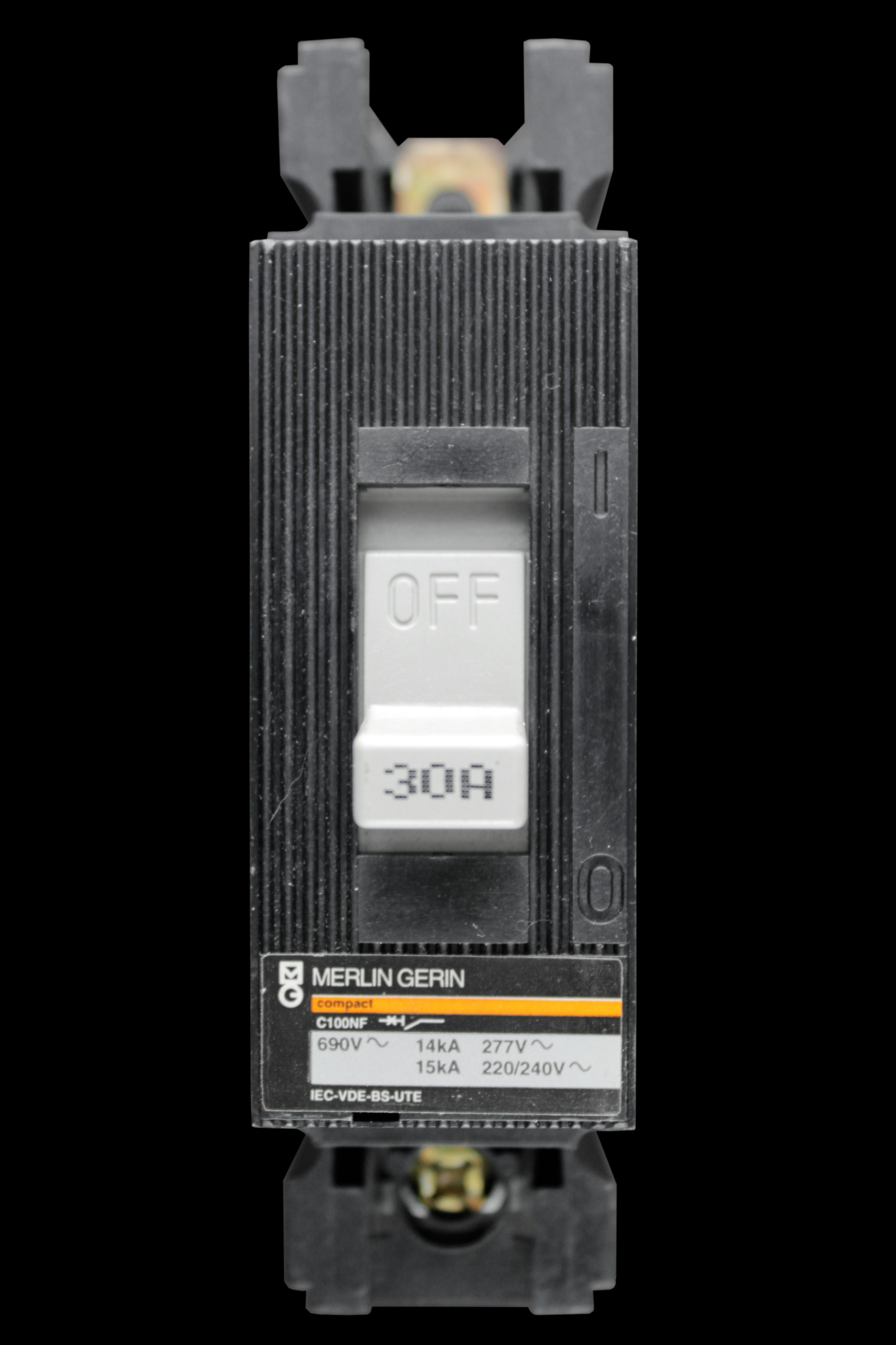 MERLIN GERIN 30 AMP 15kA MCCB C100NF COMPACT