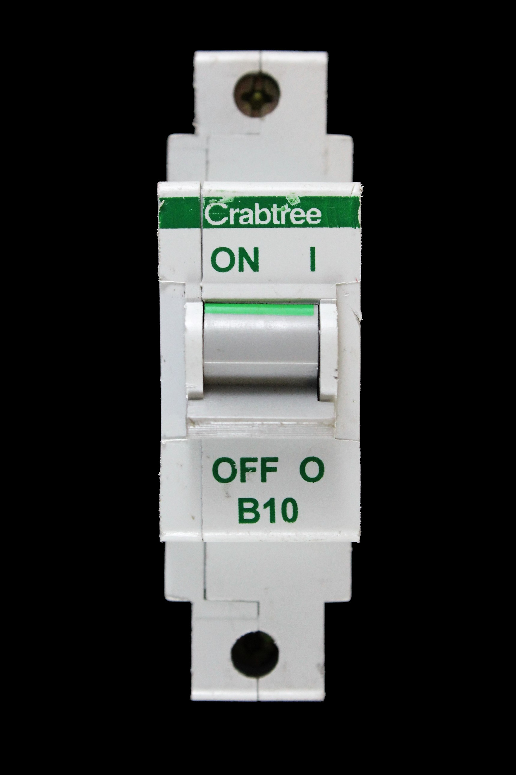 CRABTREE 10 AMP CURVE B M9 MCB CIRCUIT BREAKER POLESTAR