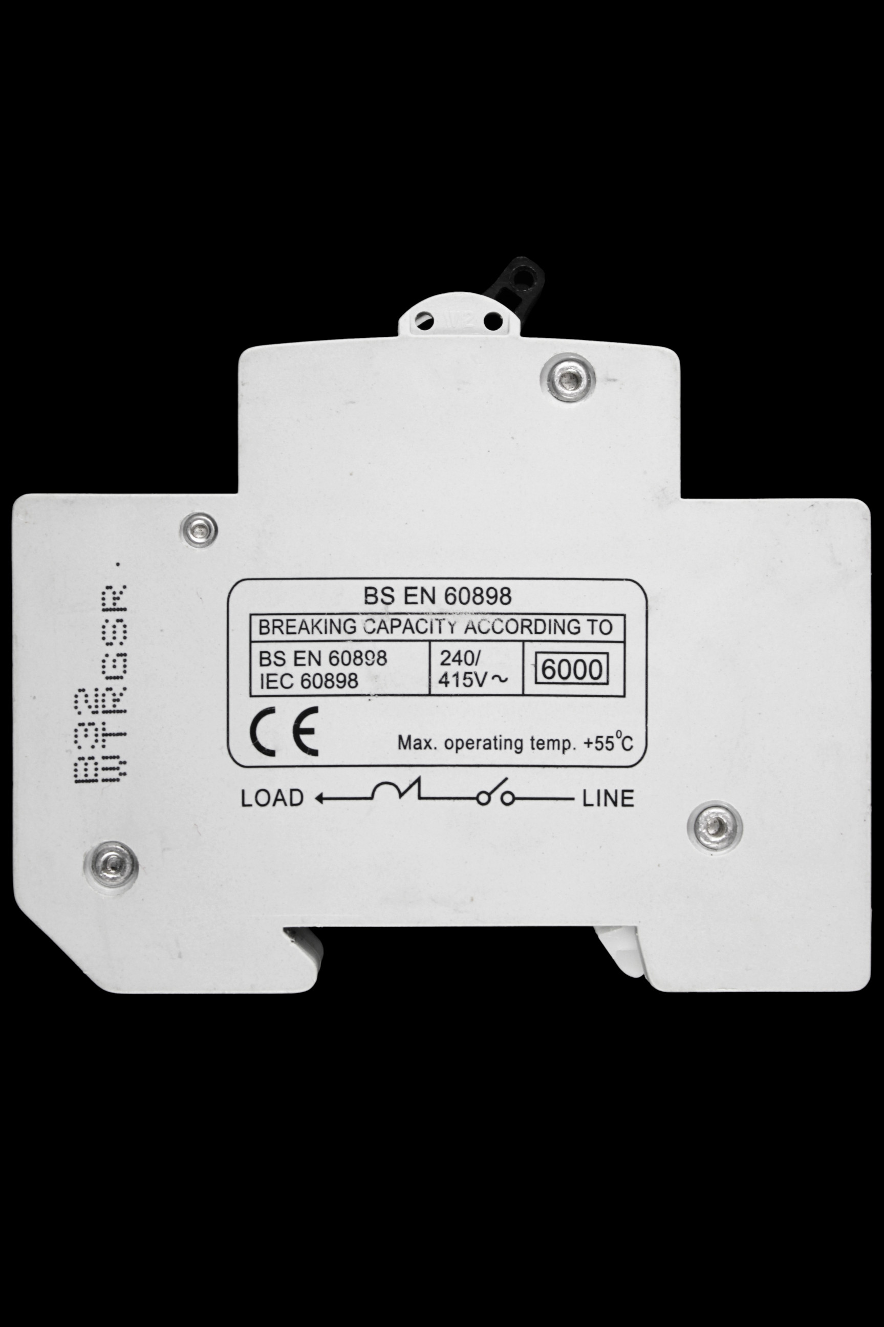 SECTOR 32 AMP CURVE B 6kA MCB CIRCUIT BREAKER SVMCB32/B RED