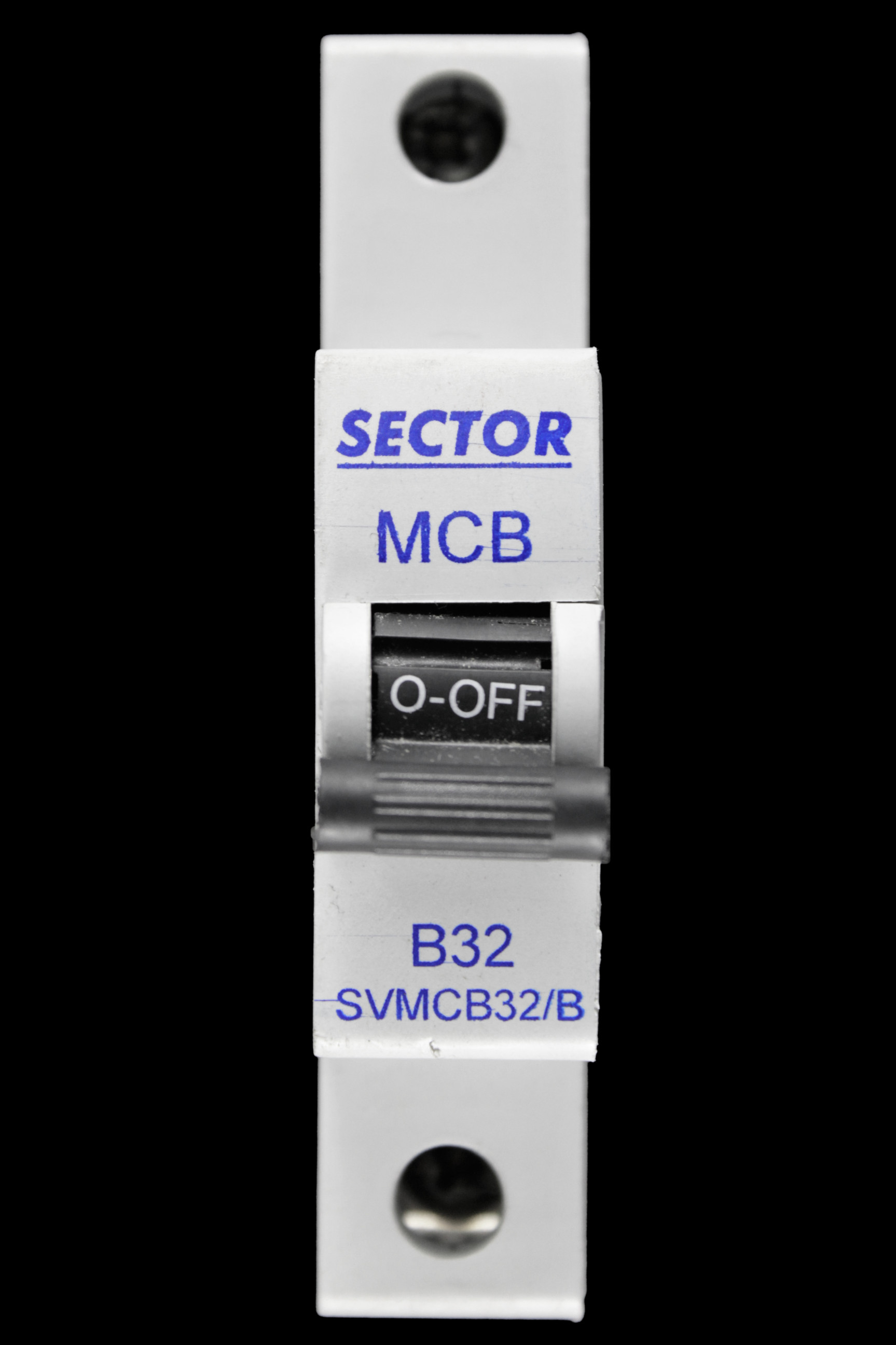 SECTOR 32 AMP CURVE B 6kA MCB CIRCUIT BREAKER SVMCB32/B BR