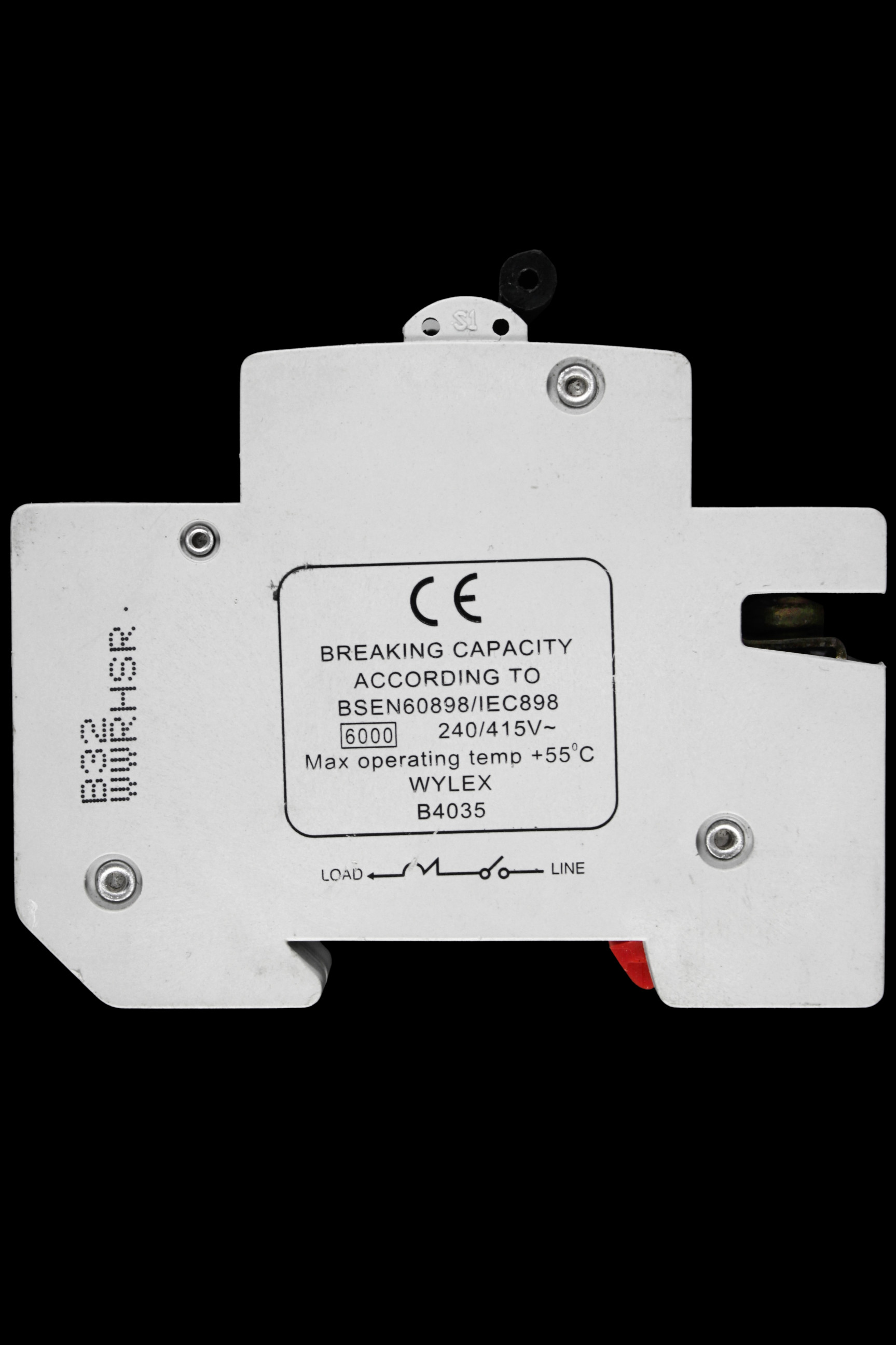 SECTOR 32 AMP CURVE B 6kA MCB CIRCUIT BREAKER SVMCB32/B BR