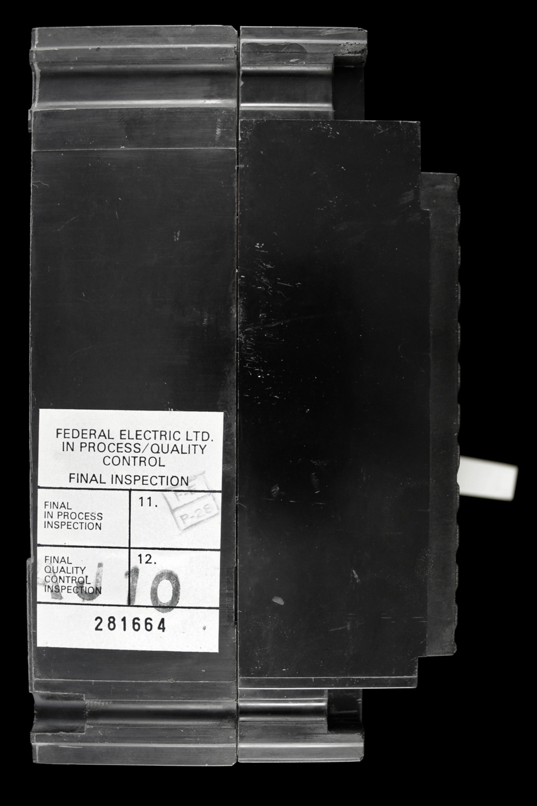 FEDERAL ELECTRIC 100 AMP 22kA MCCB TRIPLE POLE SELECT HEF3P100