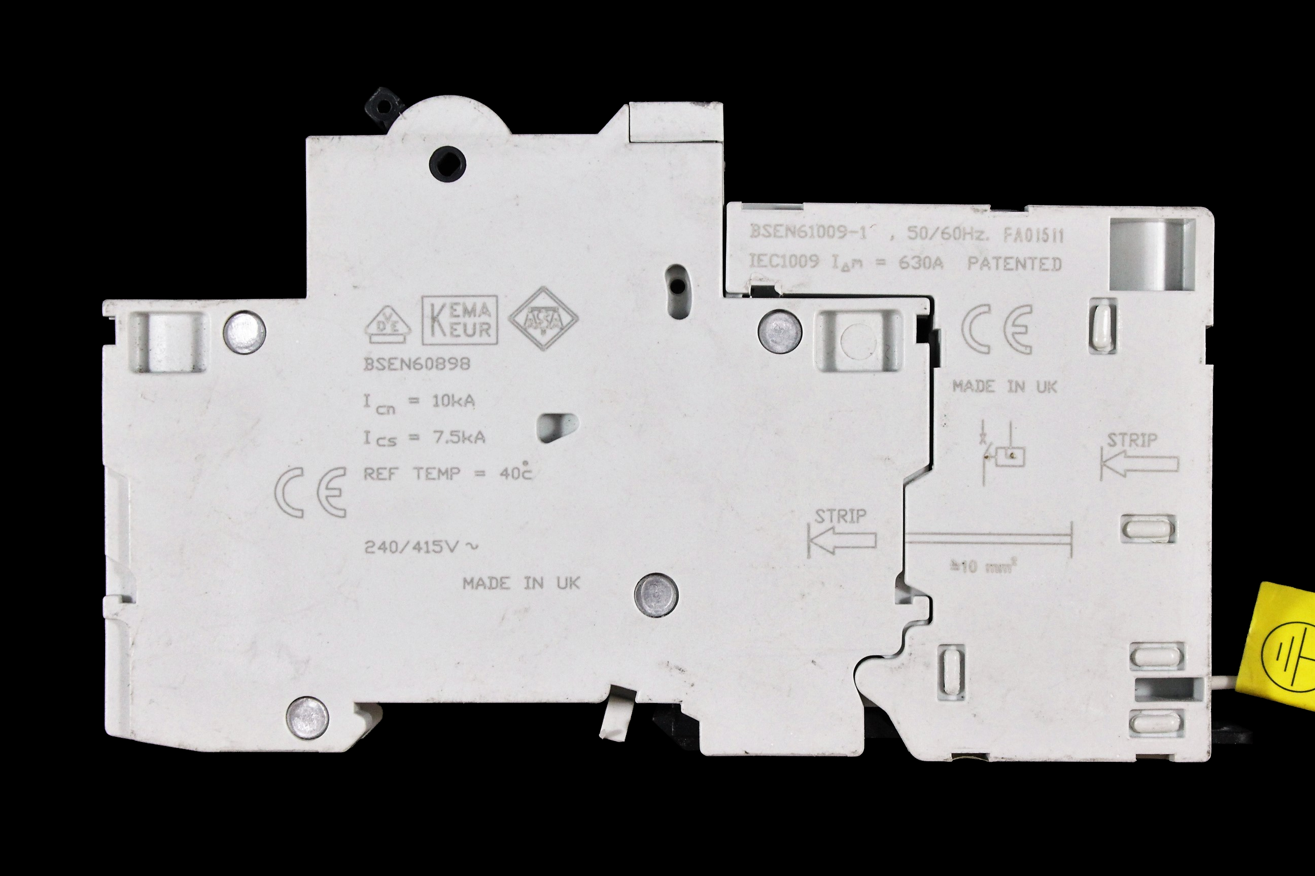 BILL 20 AMP CURVE B 10kA 30mA RCBO POD TS30