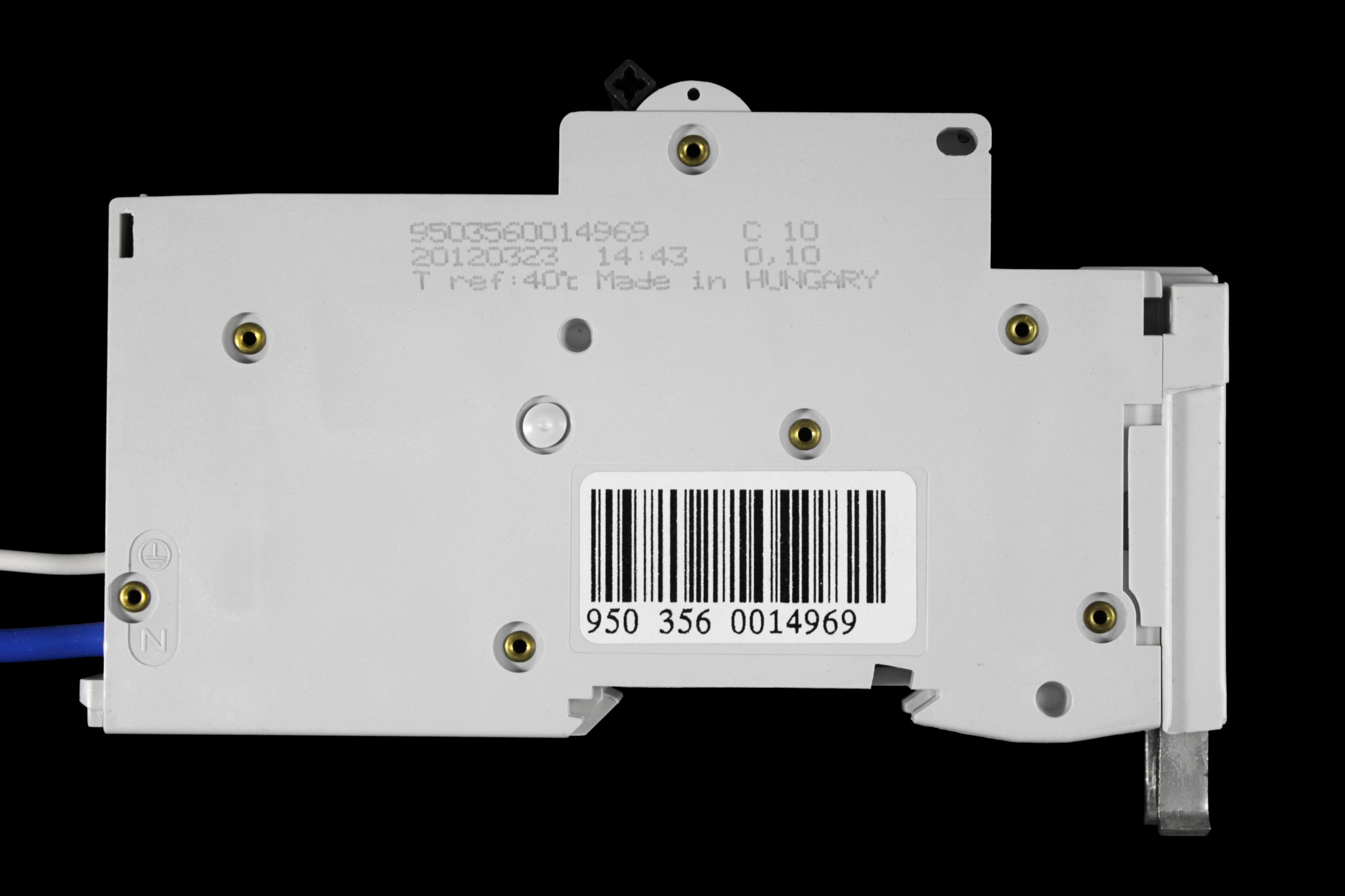 SCHNEIDER 10 AMP CURVE C 10kA 100mA RCBO TYPE AC KQE110C10
