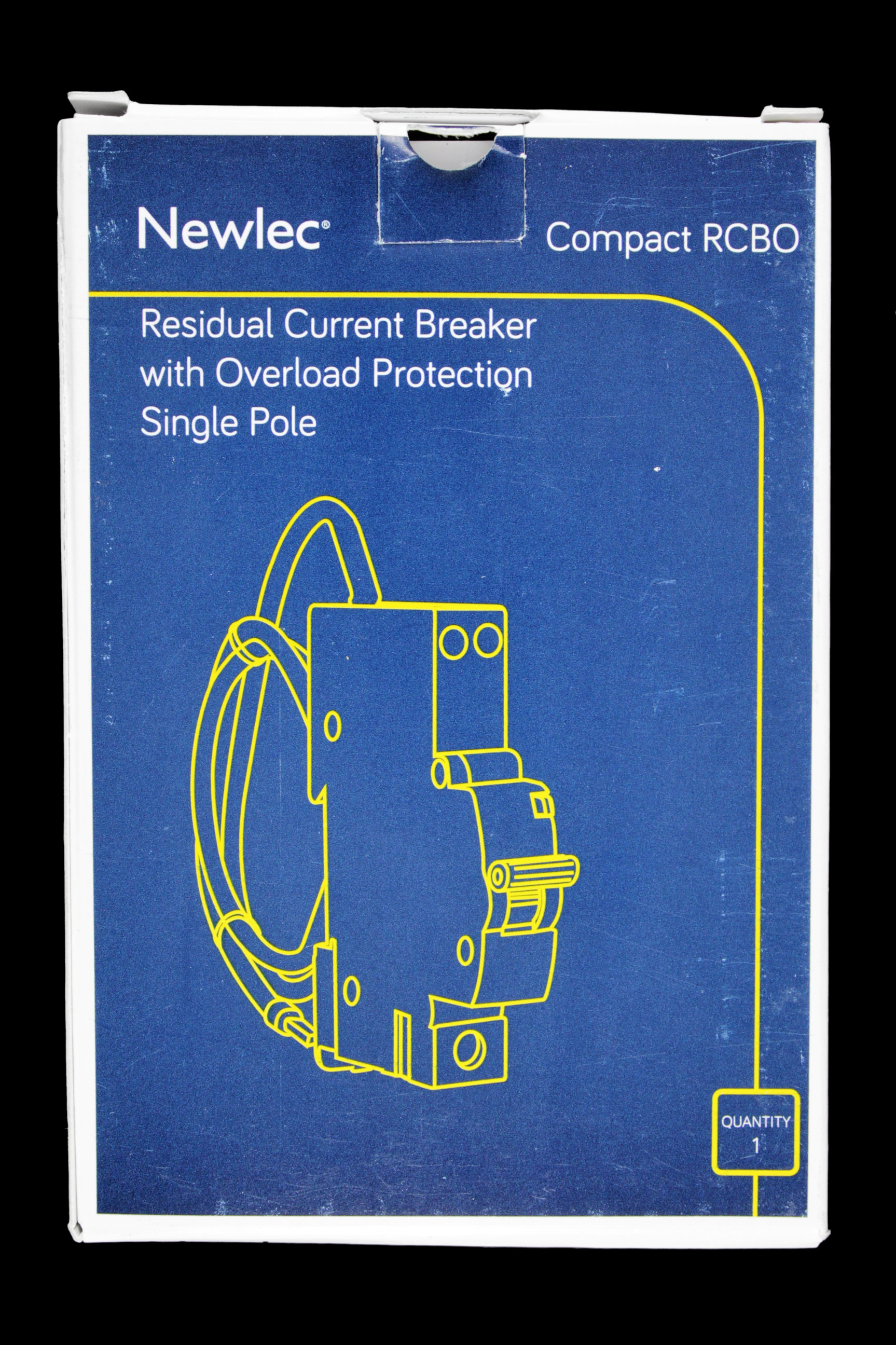 NEWLEC 6 AMP CURVE C 6kA 30mA RCBO NLRCBC0630C COMPACT