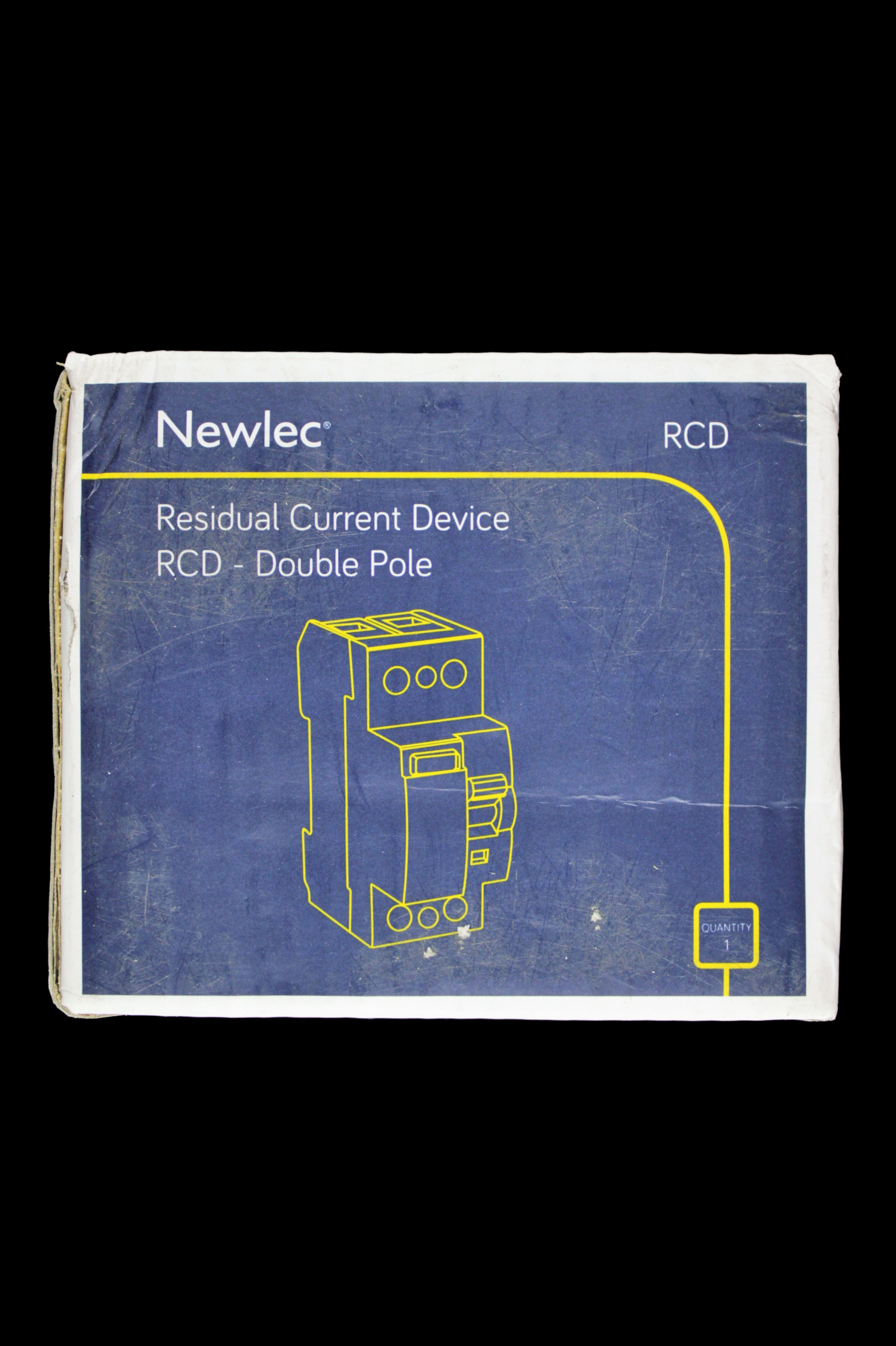 NEWLEC 80 AMP 100mA DOUBLE POLE RCD NLRCD80100AA