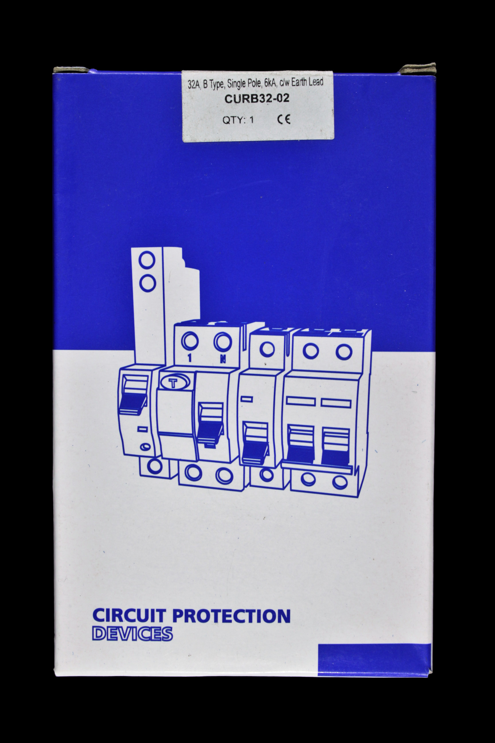 BG BRITISH GENERAL 32 AMP CURVE B 6kA 30mA RCBO TYPE AC CURB32-02