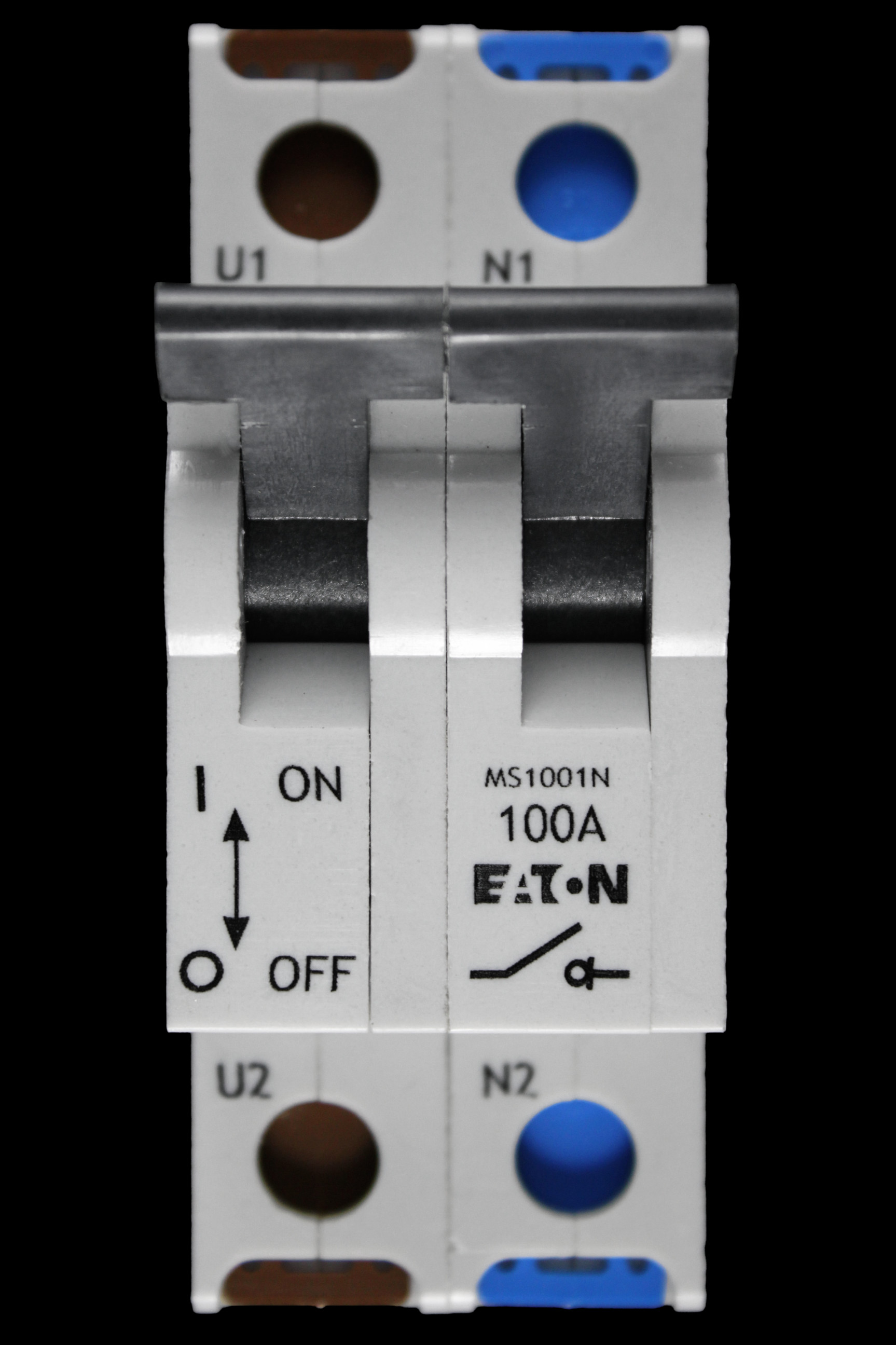 EATON 100 AMP DOUBLE POLE MAIN SWITCH DISCONNECTOR MS1001N