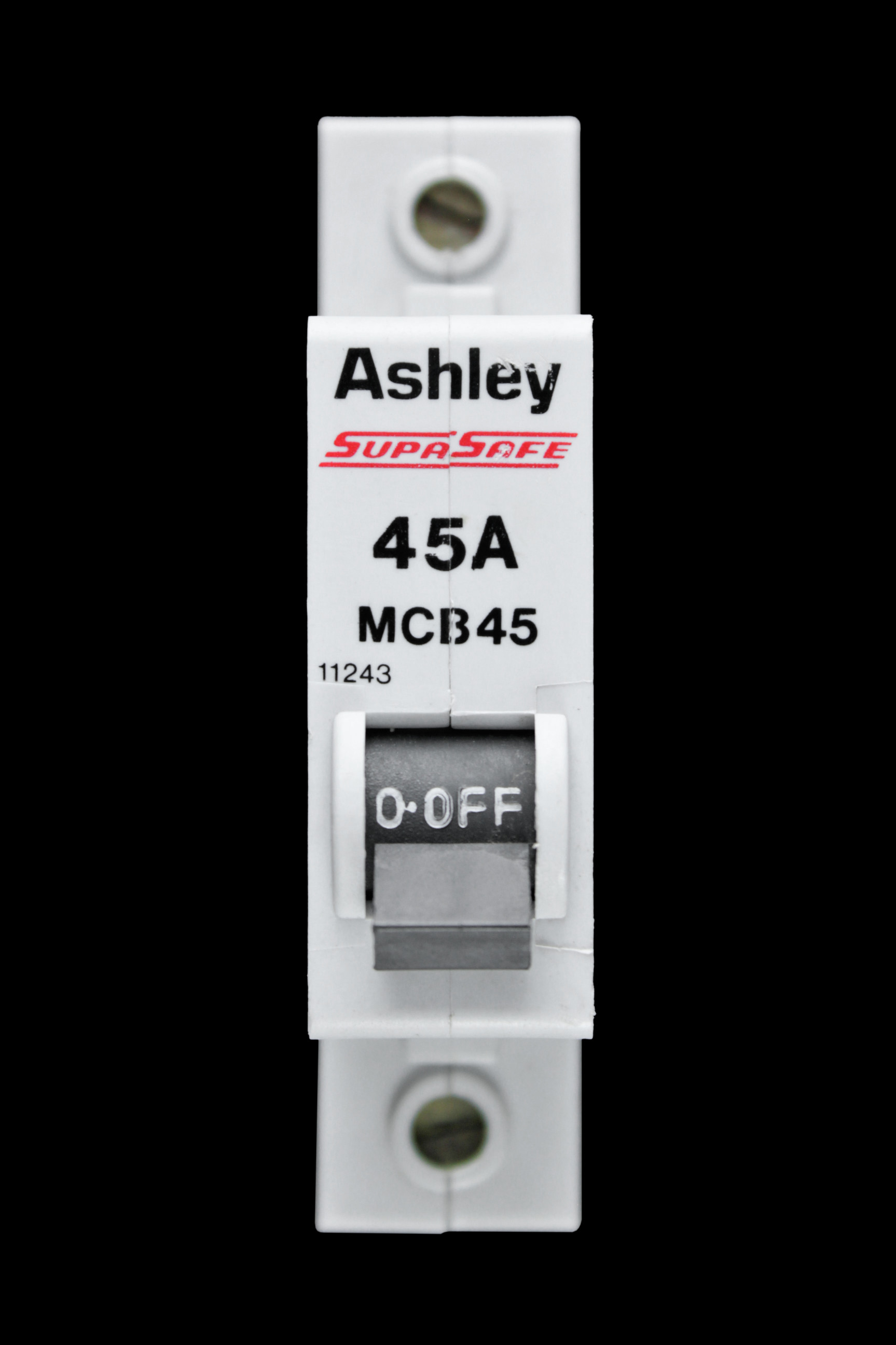 ASHLEY 45 AMP TYPE 1 M6 MCB CIRCUIT BREAKER SUPASAFE MCB45 11243