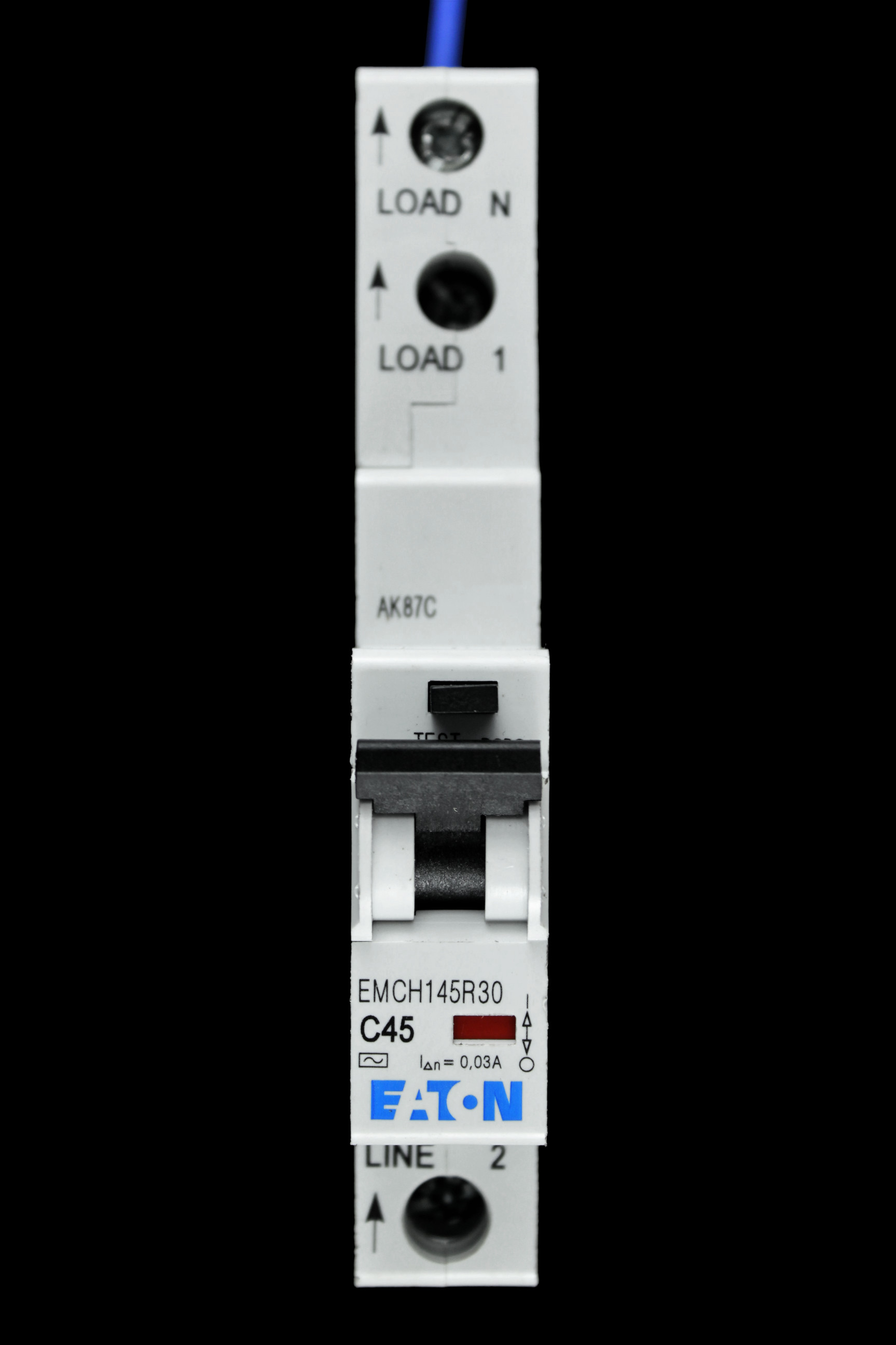 EATON 45 AMP CURVE C 6kA 30mA RCBO EMCH145R30