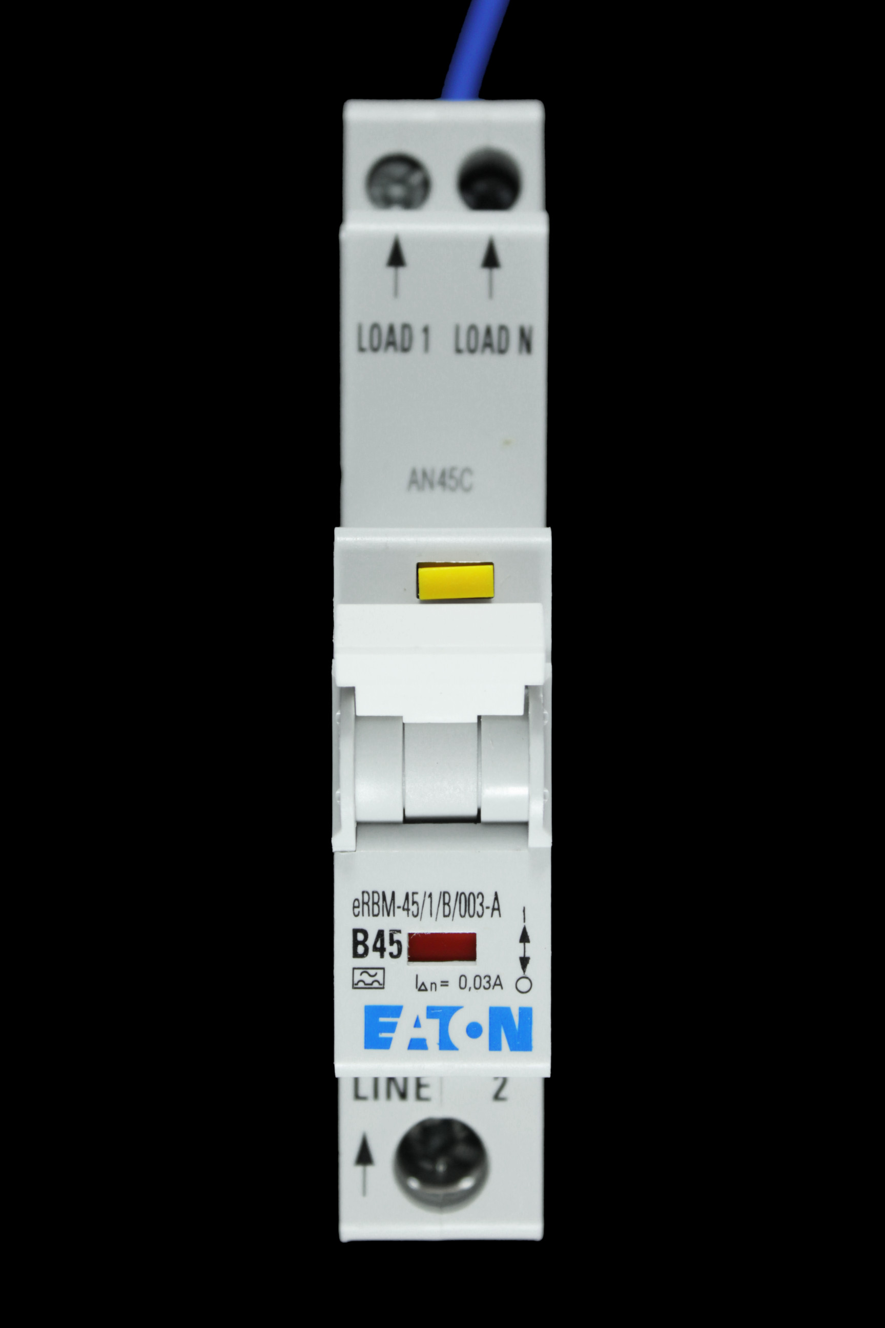 EATON 45 AMP CURVE B 10kA 30mA RCBO TYPE A EMBH145R30C ERBM-45/1/B/003