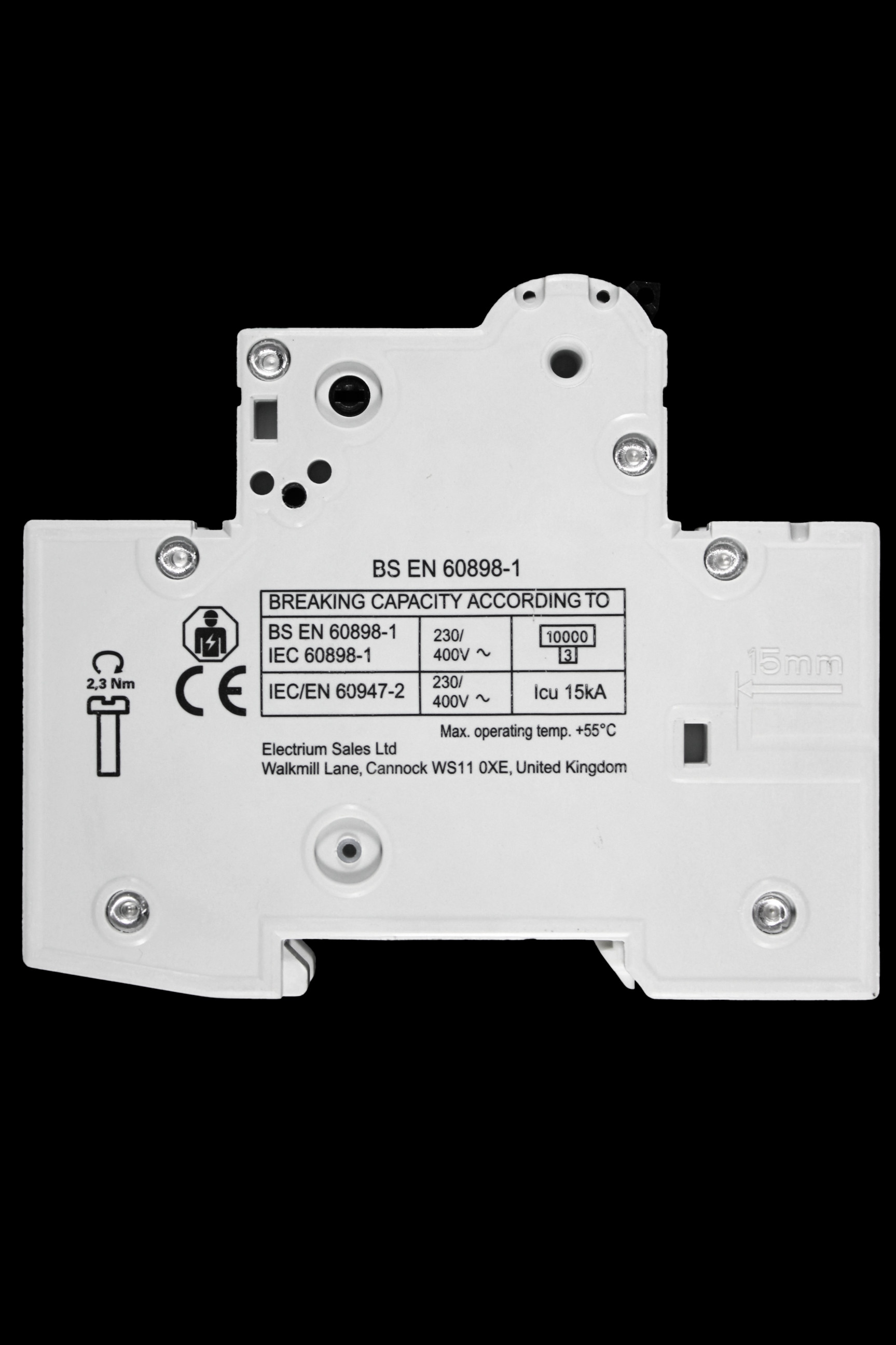 CRABTREE 50 AMP CURVE B 10kA MCB CIRCUIT BREAKER 6HS50B LOADSTAR
