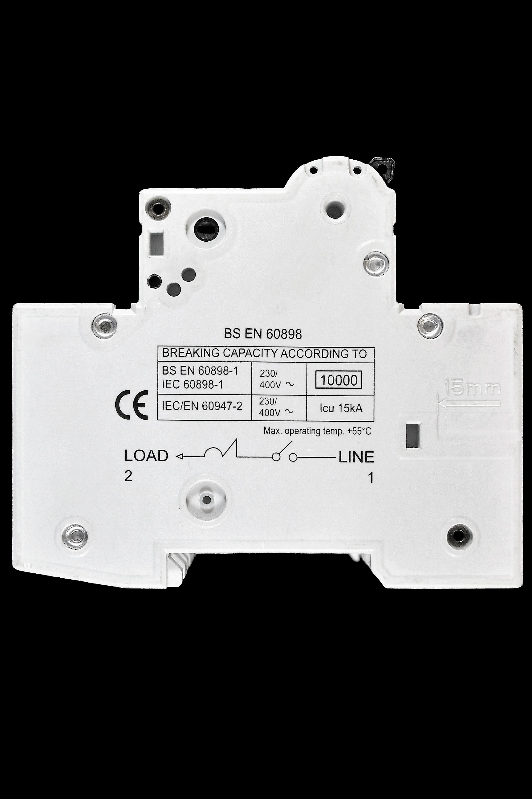 CRABTREE 63 AMP CURVE D 10kA TRIPLE POLE MCB CIRCUIT BREAKER 6HT63D LOADSTAR