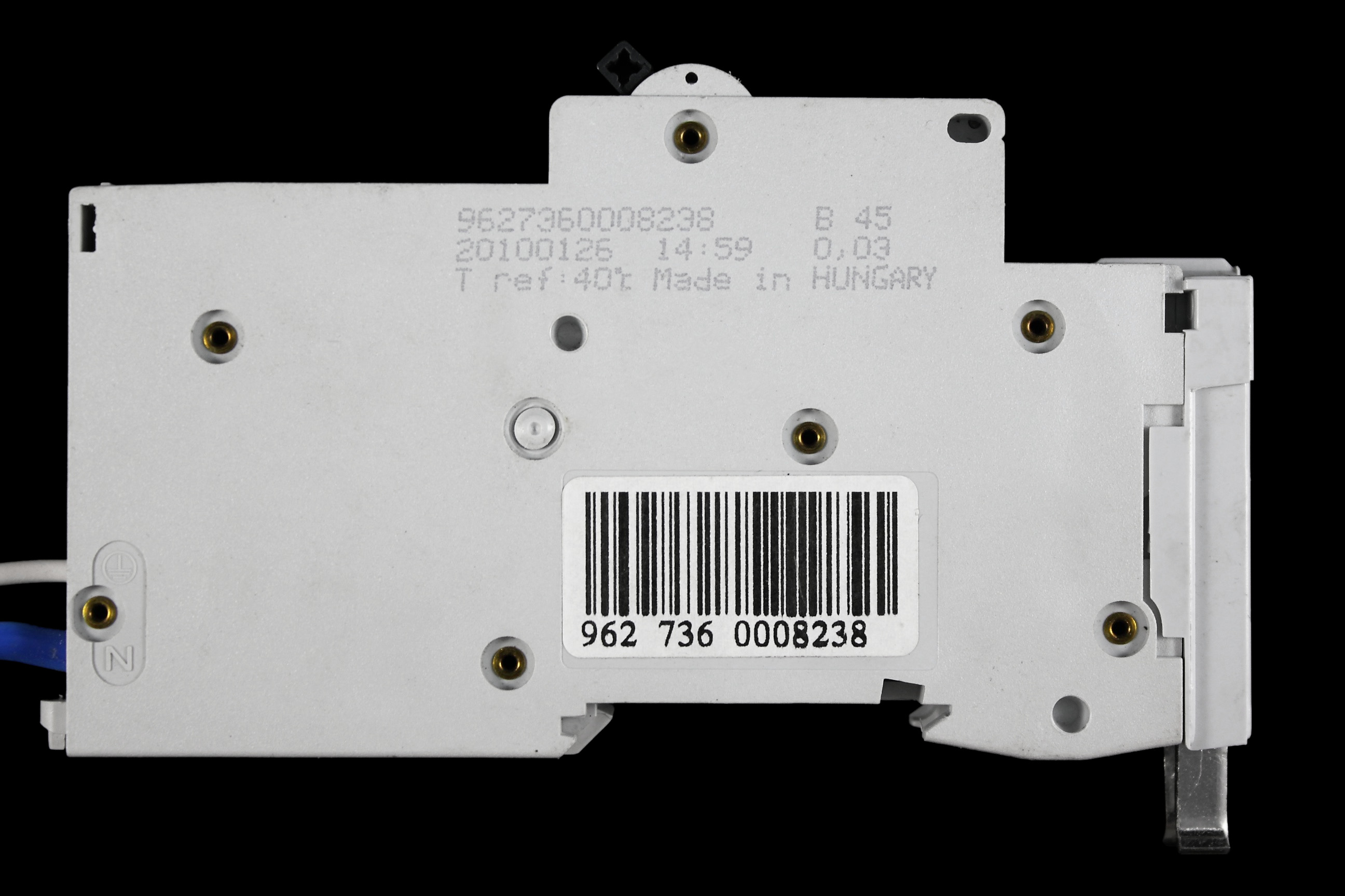 SQUARE D 45 AMP CURVE B 6kA 30mA RCBO SQOR145B03